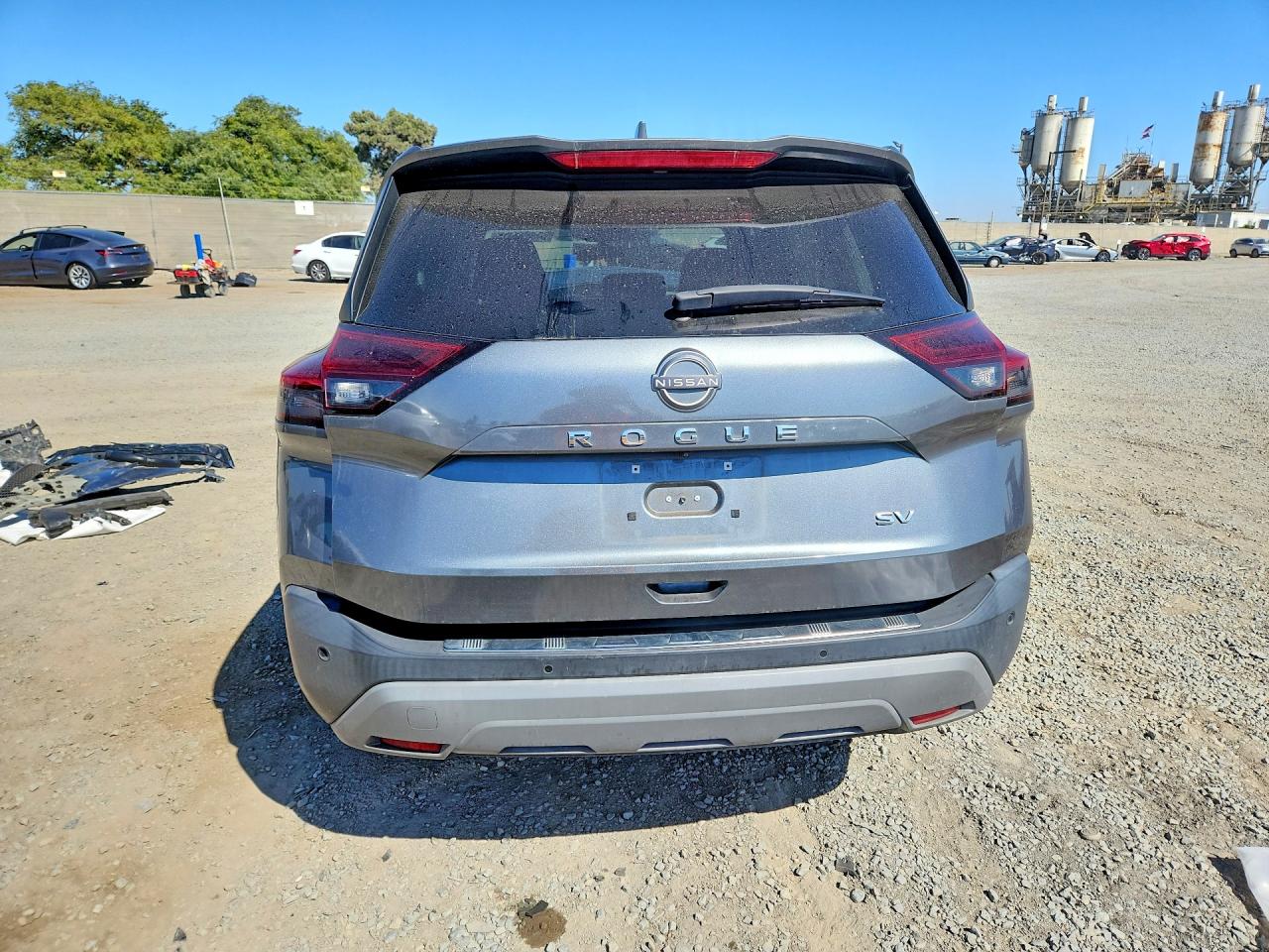 2023 Nissan Rogue Sv Gray vin: 5N1BT3BA1PC777475