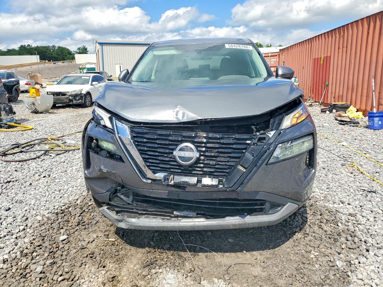 2023 Nissan Rogue Sv Серый vin: 5N1BT3BA1PC840056