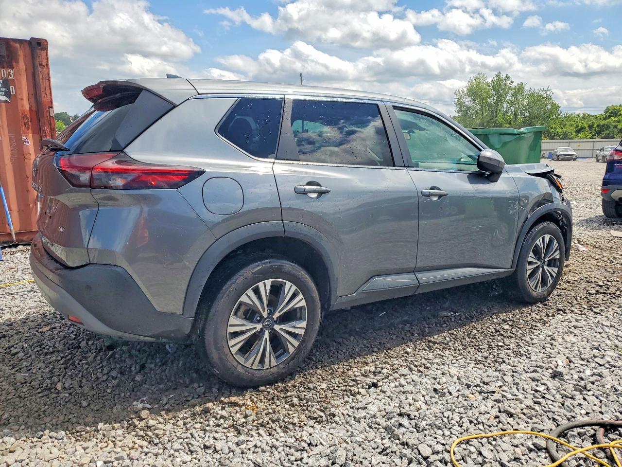 2023 Nissan Rogue Sv Серый vin: 5N1BT3BA1PC840056