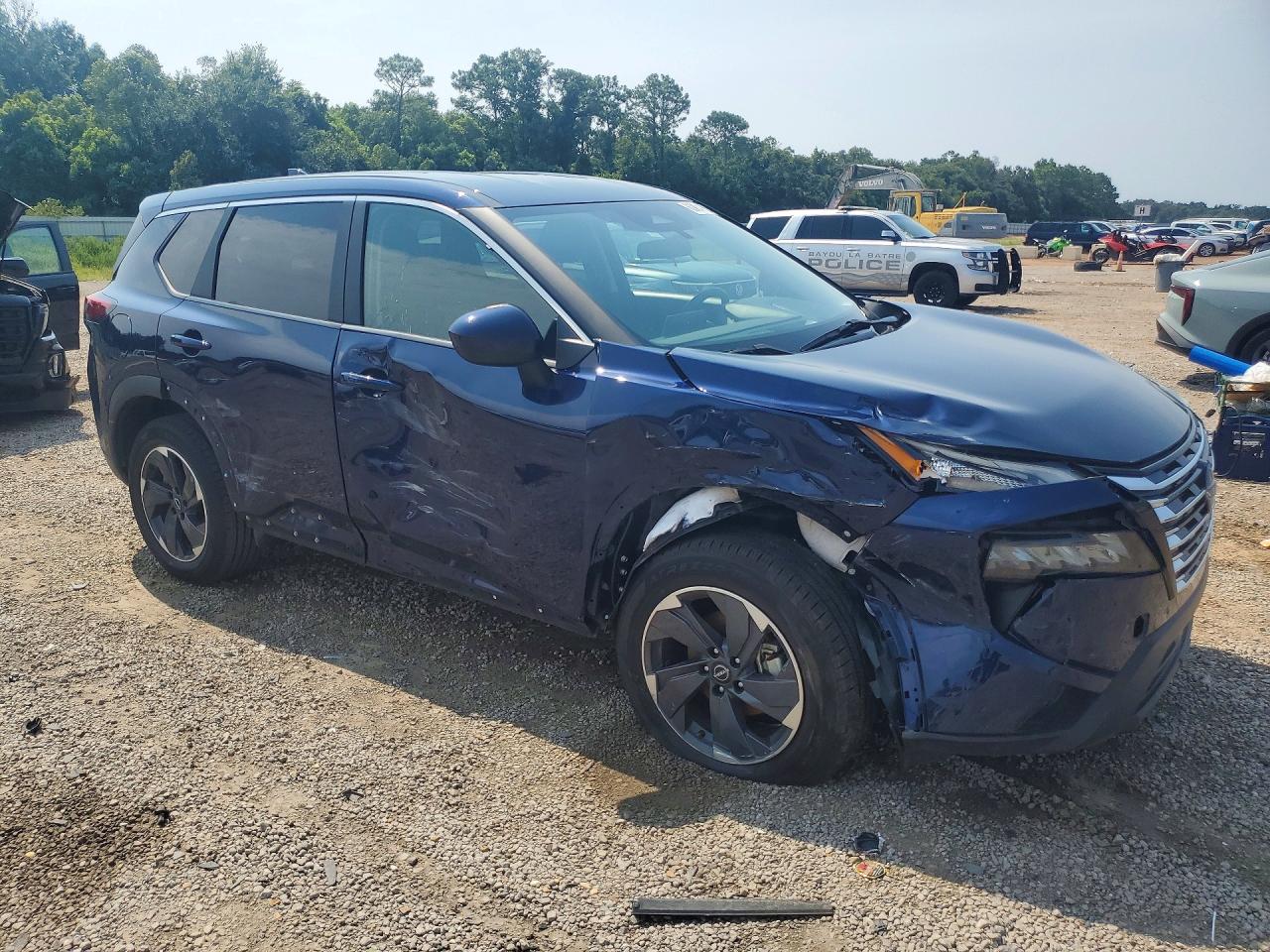 2024 Nissan Rogue Sv Blue vin: 5N1BT3BA1RC707817