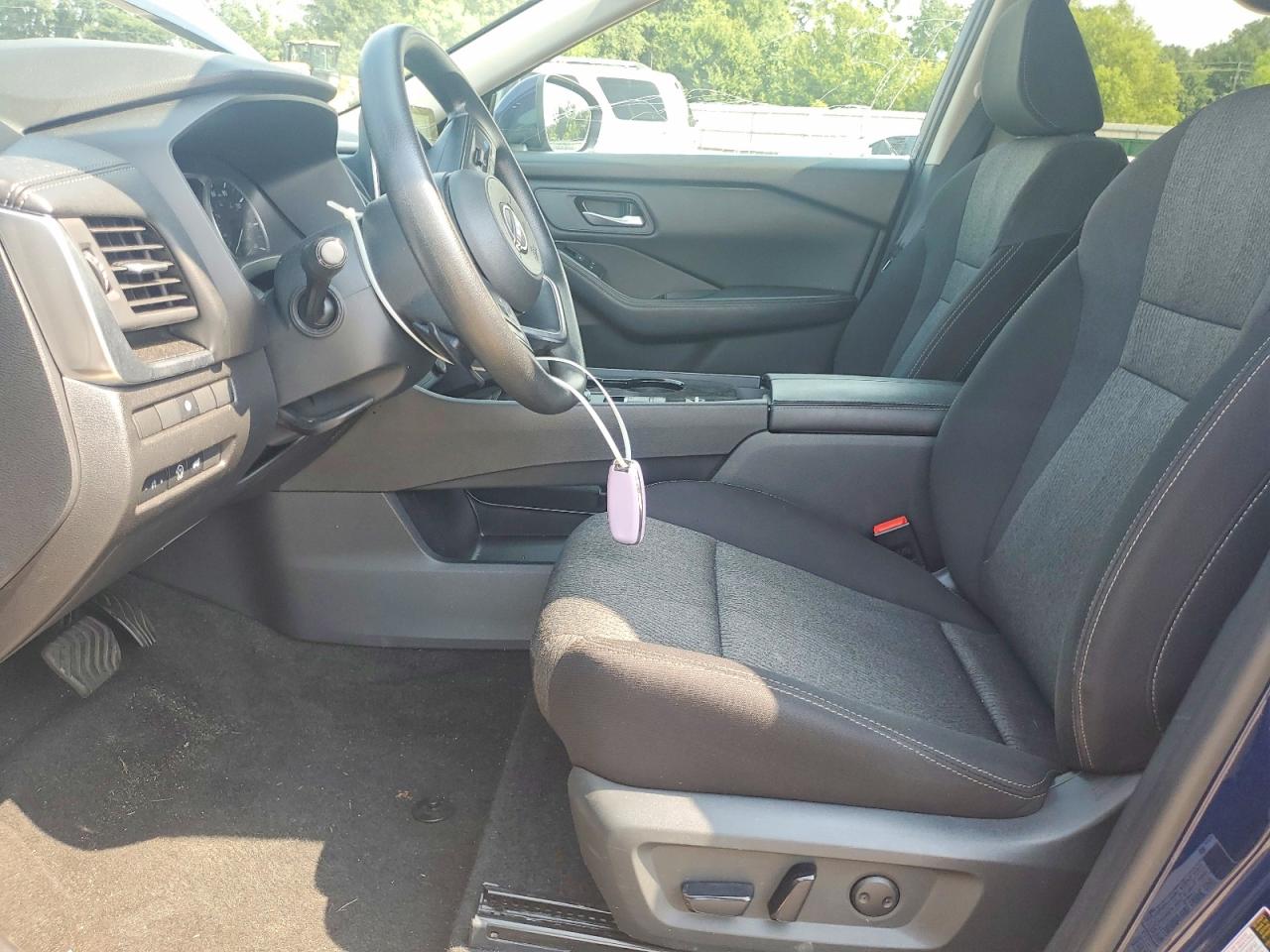 2024 Nissan Rogue Sv Blue vin: 5N1BT3BA1RC707817