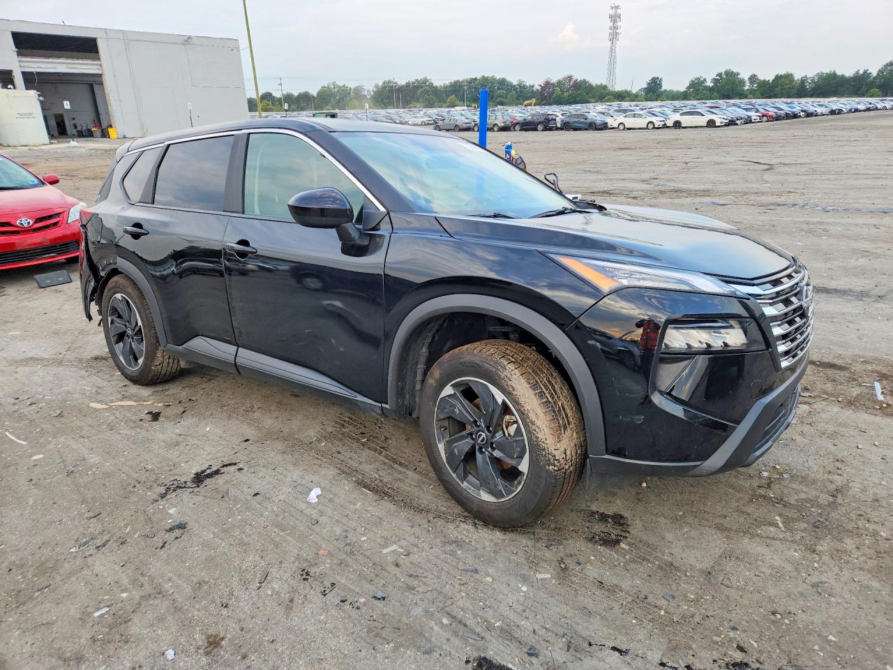 2025 Nissan Rogue Sv Black vin: 5N1BT3BA1SC795581