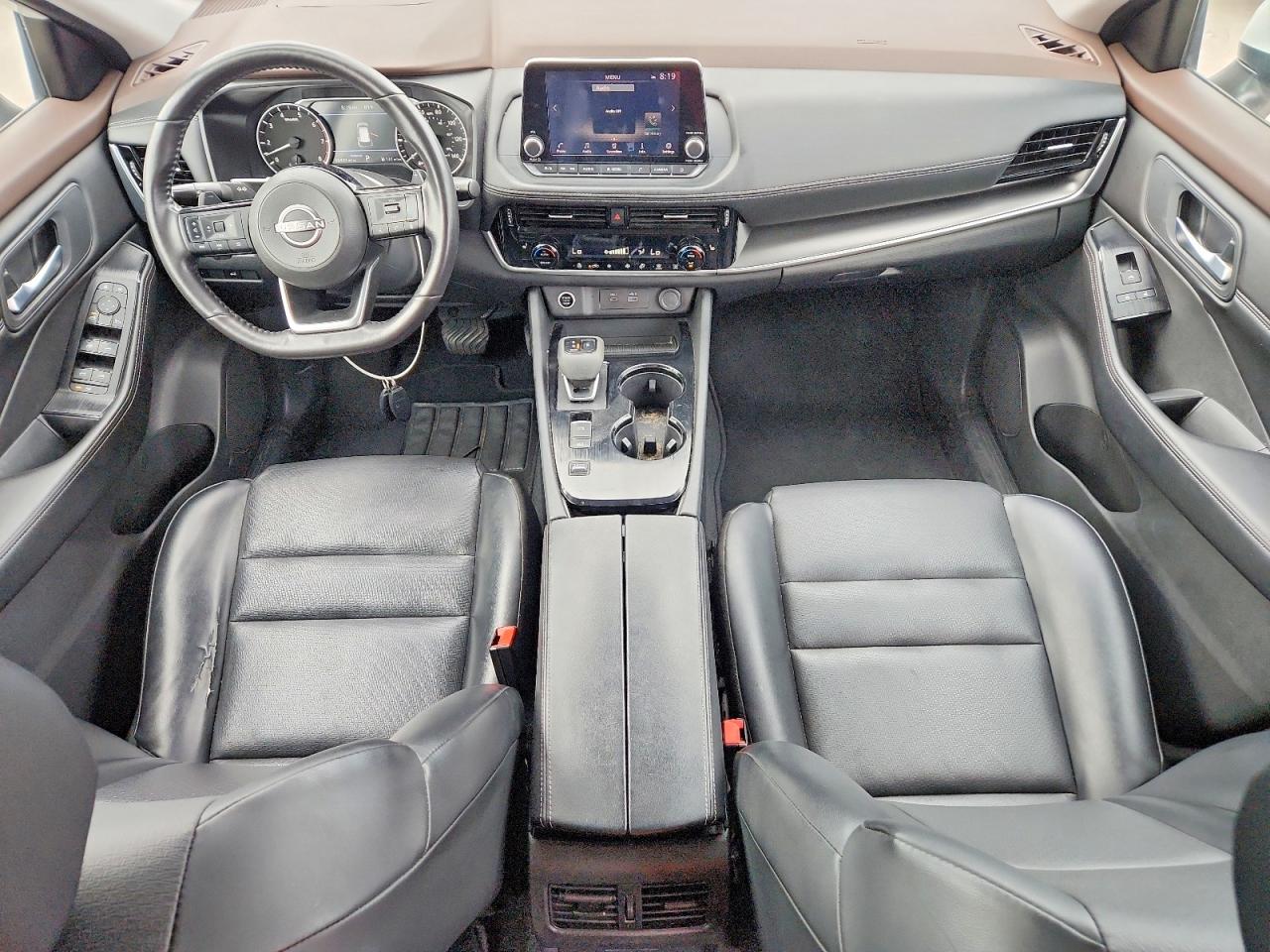 2022 Nissan Rogue Sv Белый vin: 5N1BT3BA2NC724877