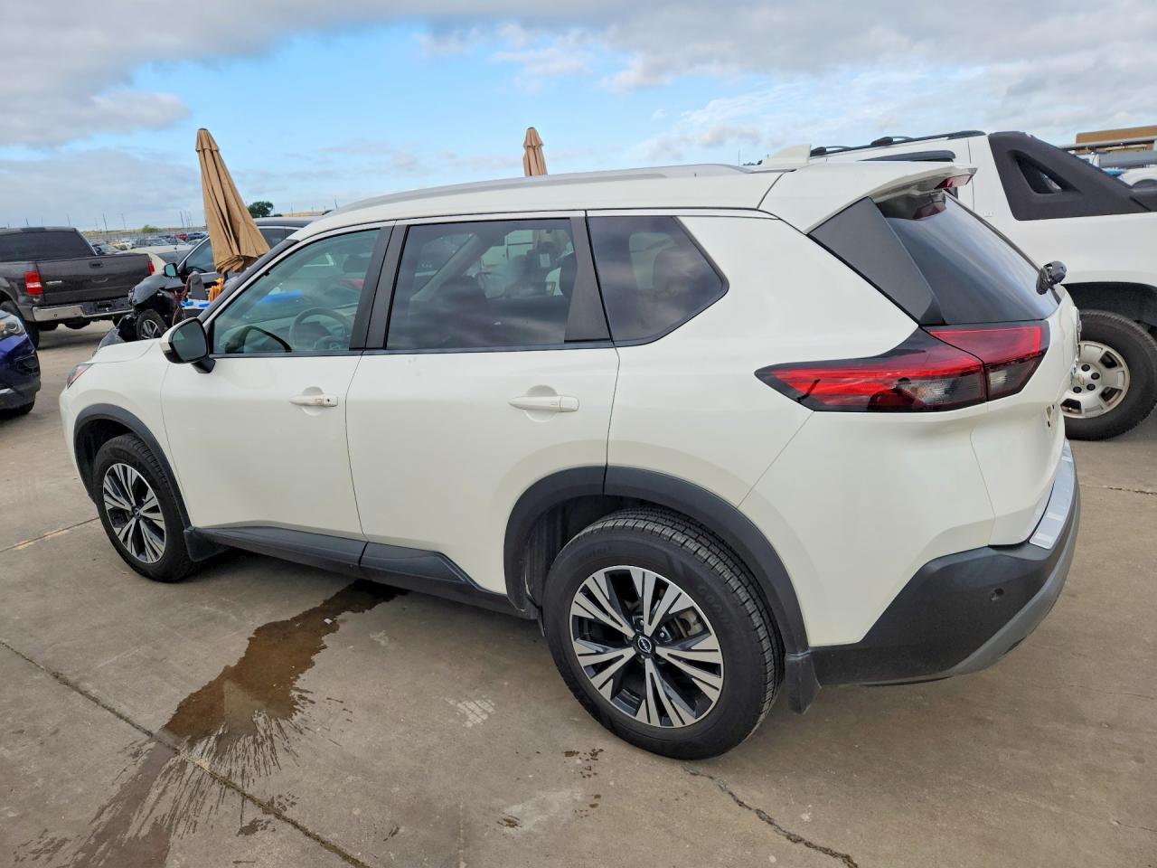 2022 Nissan Rogue Sv Белый vin: 5N1BT3BA2NC724877