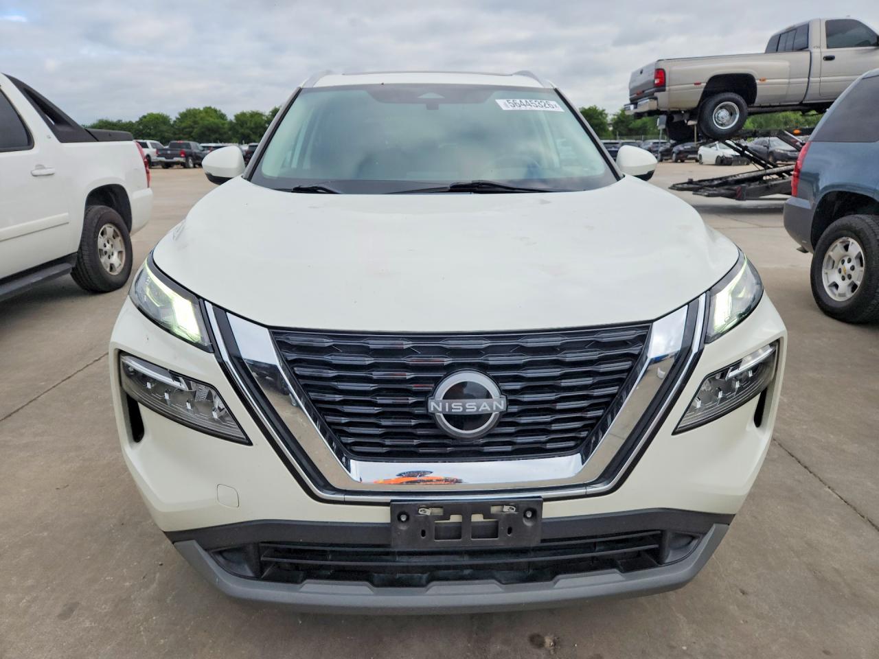 2022 Nissan Rogue Sv Белый vin: 5N1BT3BA2NC724877