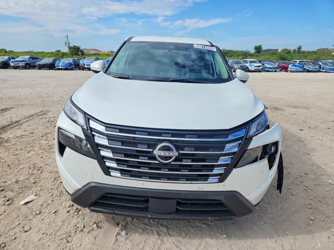 2026 Nissan Rogue Sv Белый vin: 5N1BT3BA2TC735505