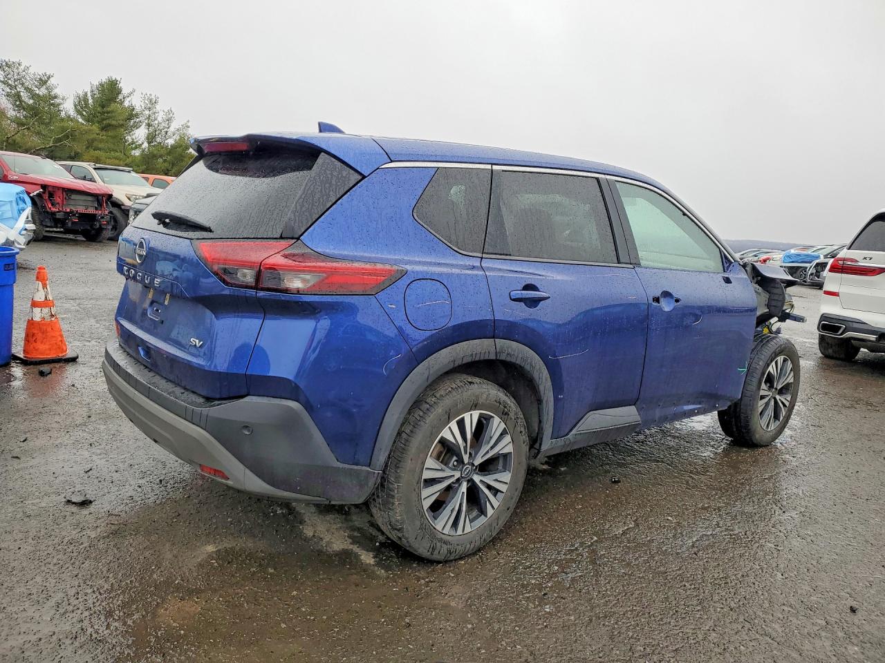 2023 Nissan Rogue Sv Blue vin: 5N1BT3BA3PC793113