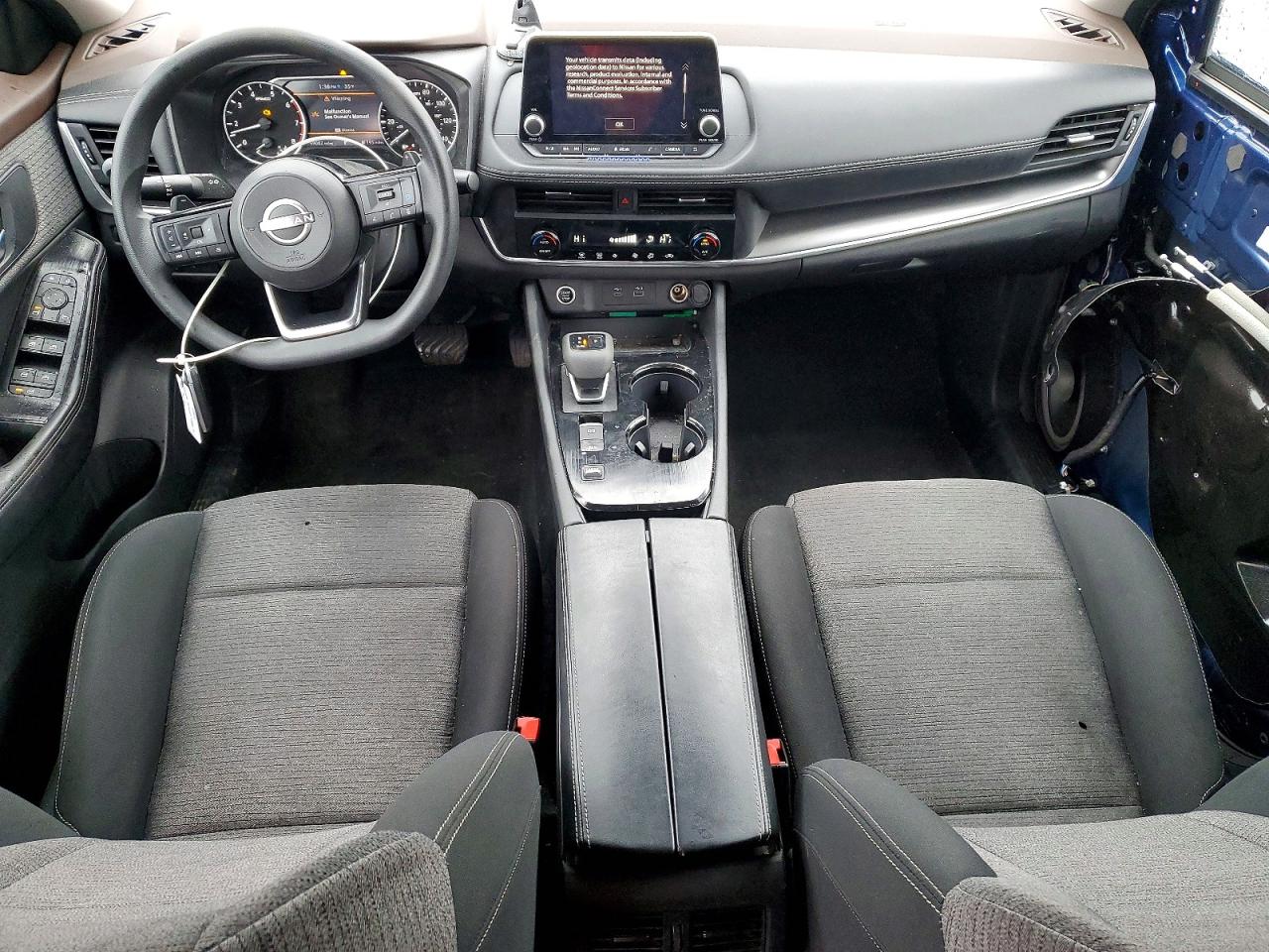 2023 Nissan Rogue Sv Blue vin: 5N1BT3BA3PC793113