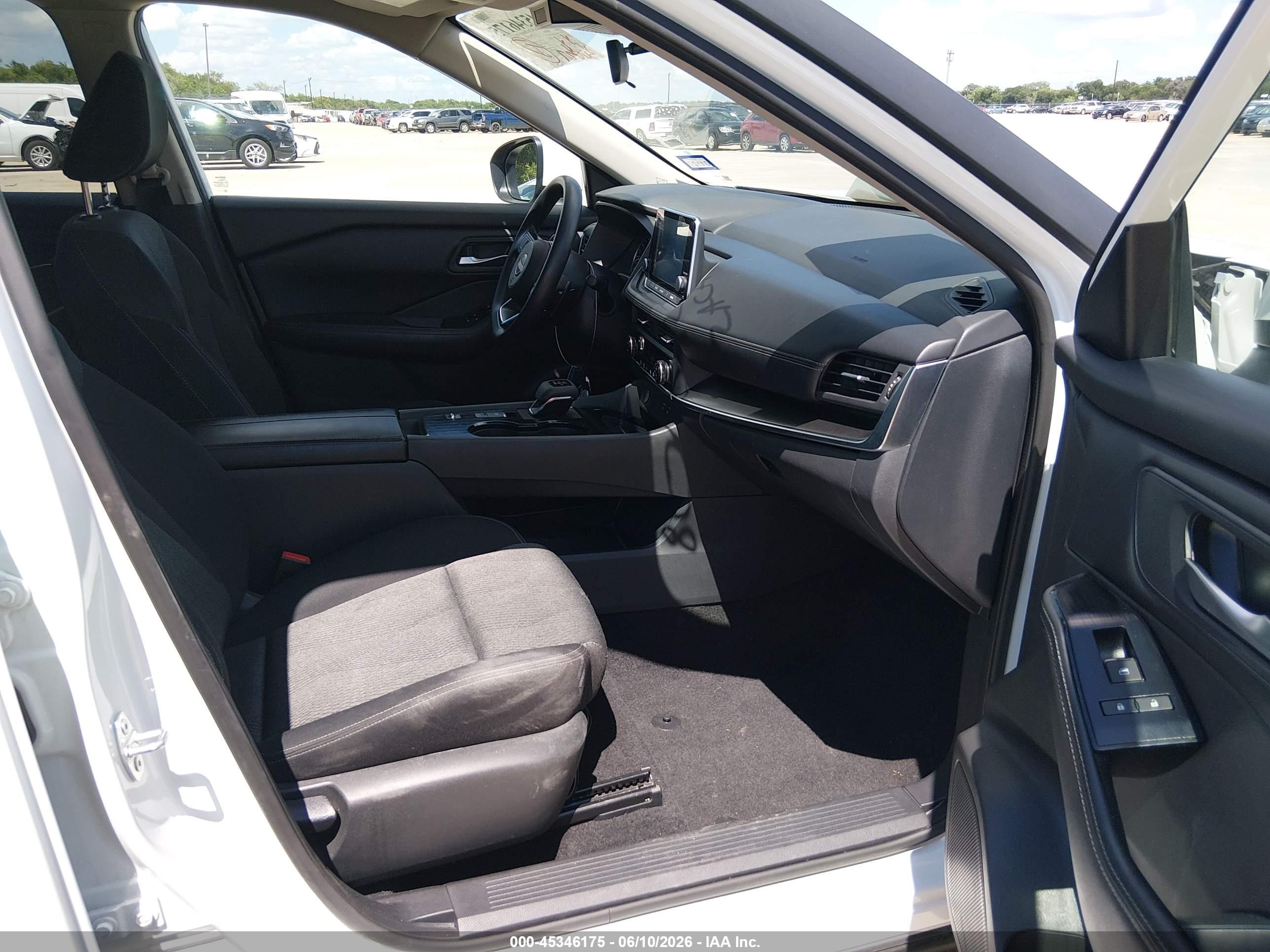 2024 Nissan Rogue Sv Fwd Белый vin: 5N1BT3BA3RC682130