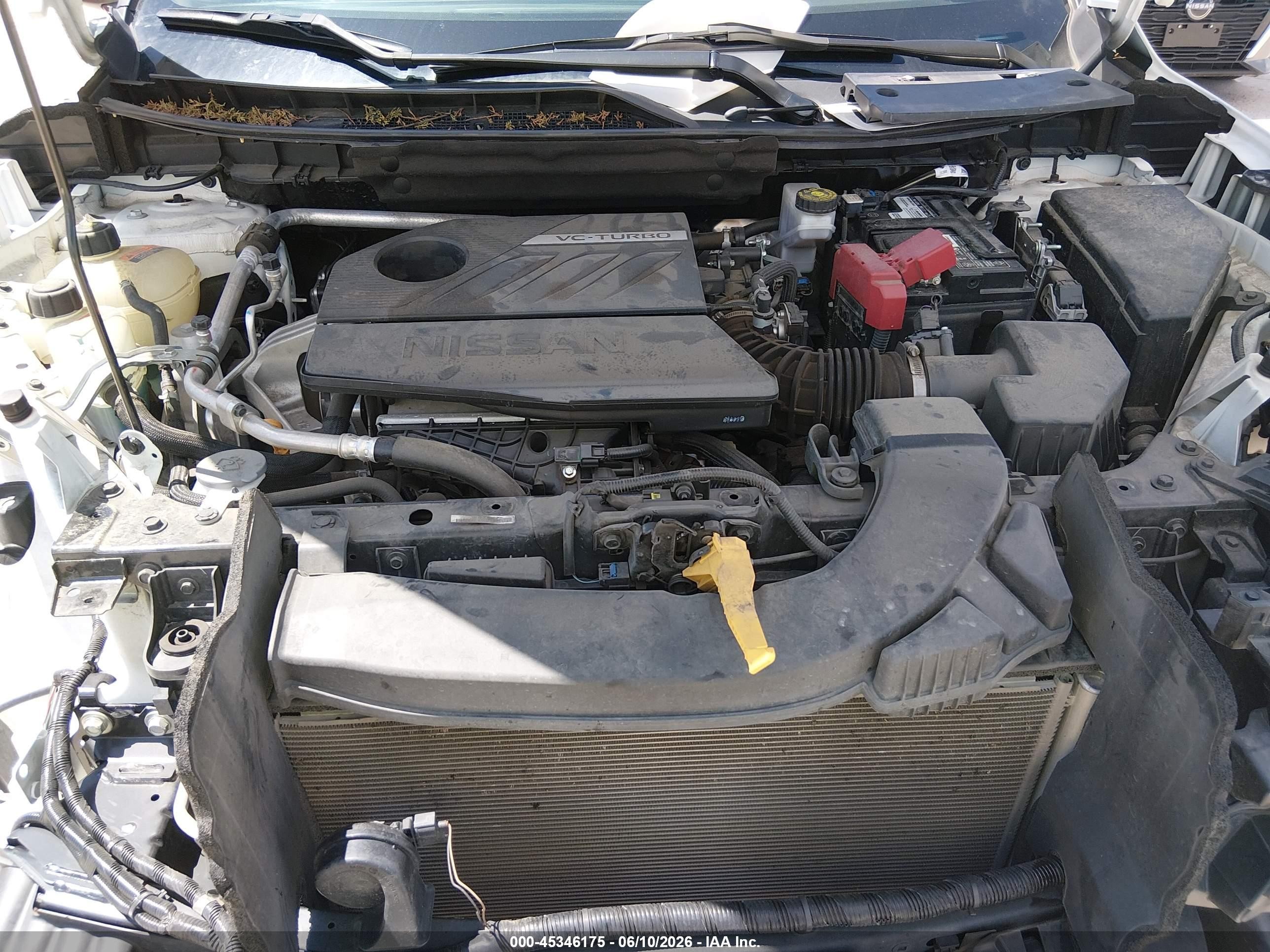 2024 Nissan Rogue Sv Fwd Белый vin: 5N1BT3BA3RC682130