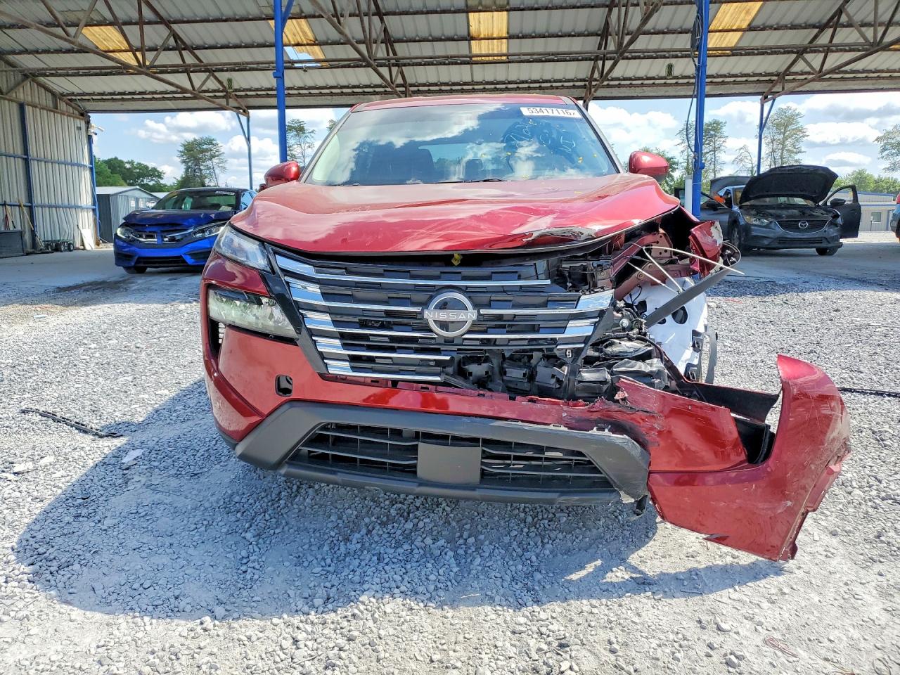 2026 Nissan Rogue Sv Red vin: 5N1BT3BA3TC716218