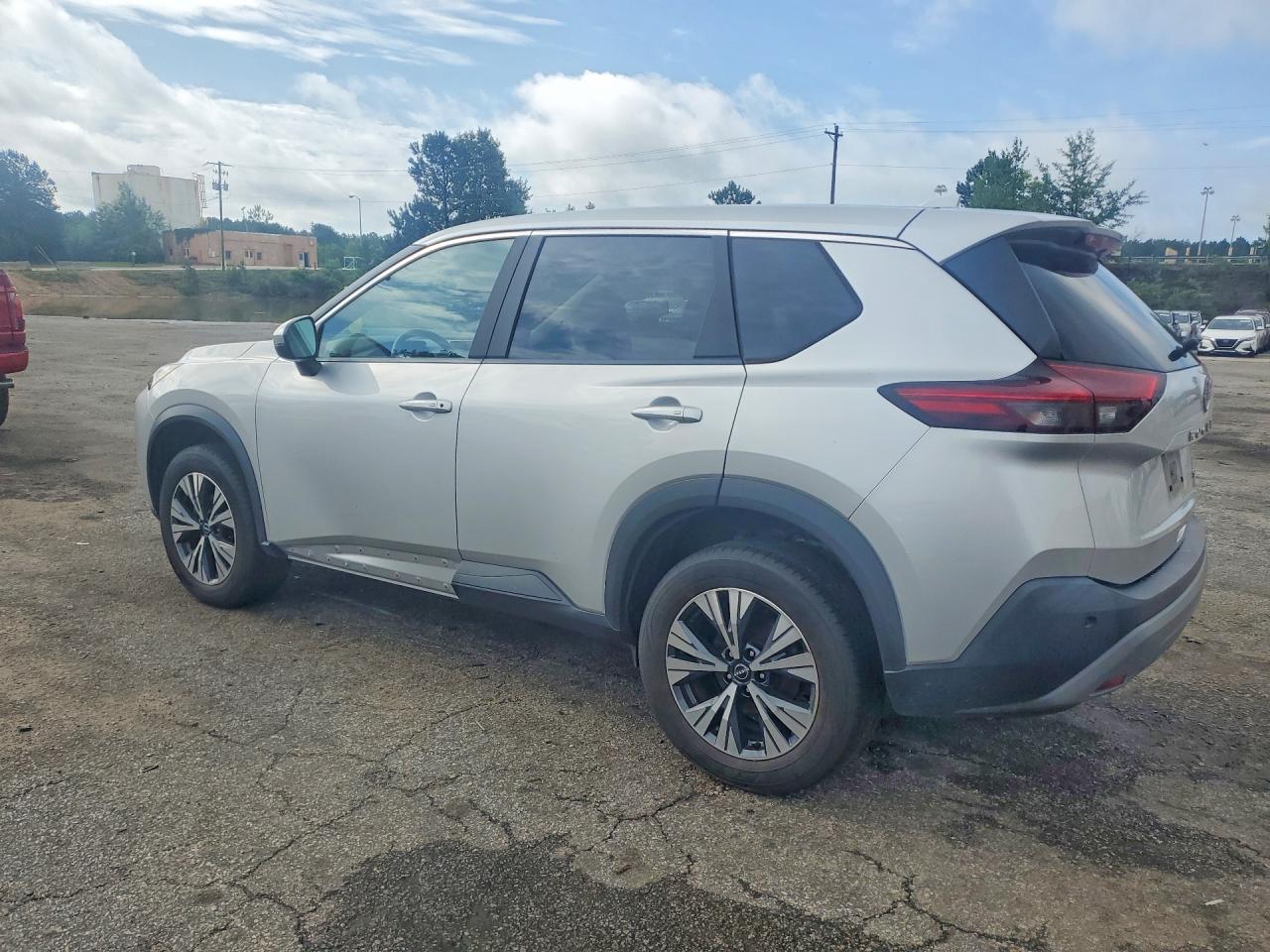 2022 Nissan Rogue Sv Silver vin: 5N1BT3BA4NC733869