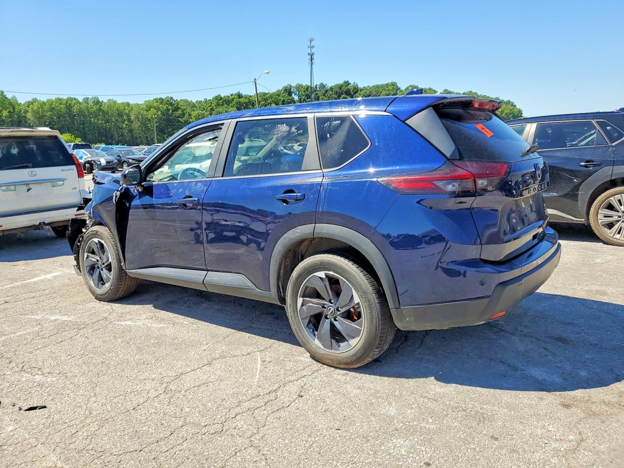 2024 Nissan Rogue Sv Blue vin: 5N1BT3BA4RC698272