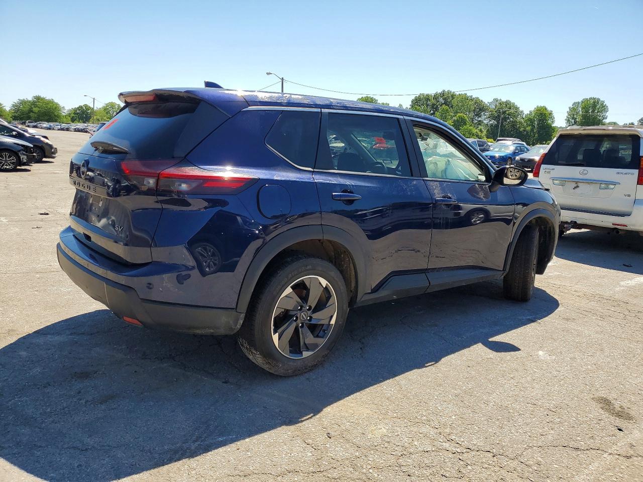 2024 Nissan Rogue Sv Blue vin: 5N1BT3BA4RC698272