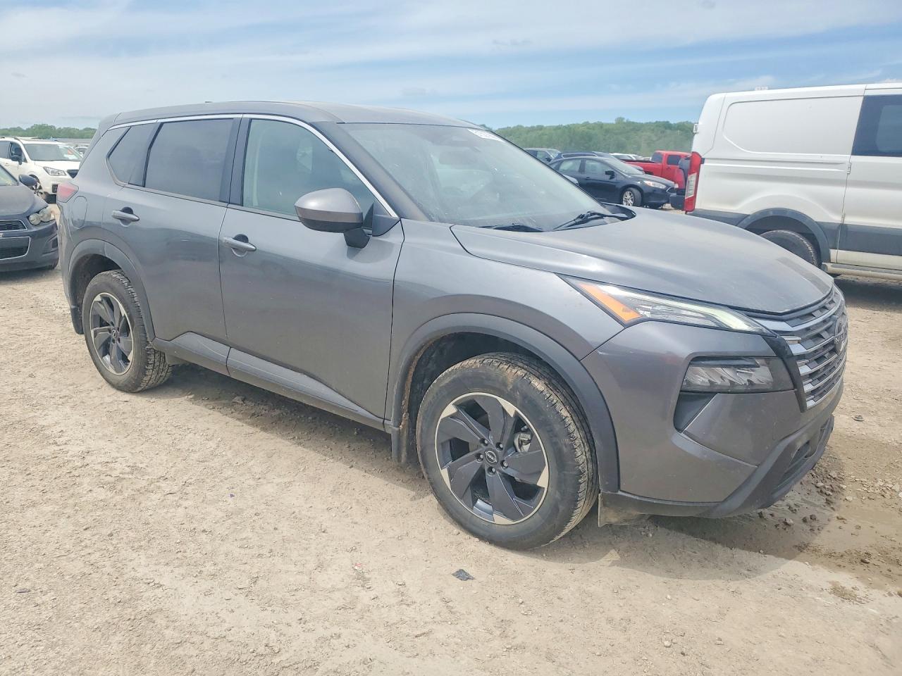 2024 Nissan Rogue Sv Gray vin: 5N1BT3BA4RC742433
