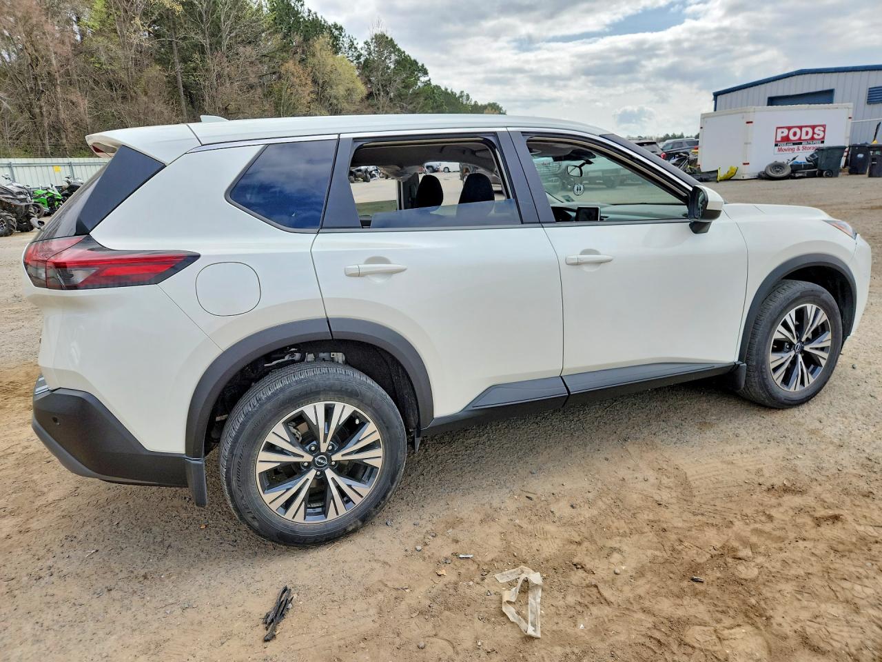 2023 Nissan Rogue Sv White vin: 5N1BT3BA5PC817251