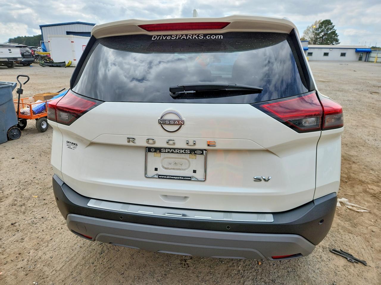 2023 Nissan Rogue Sv White vin: 5N1BT3BA5PC817251
