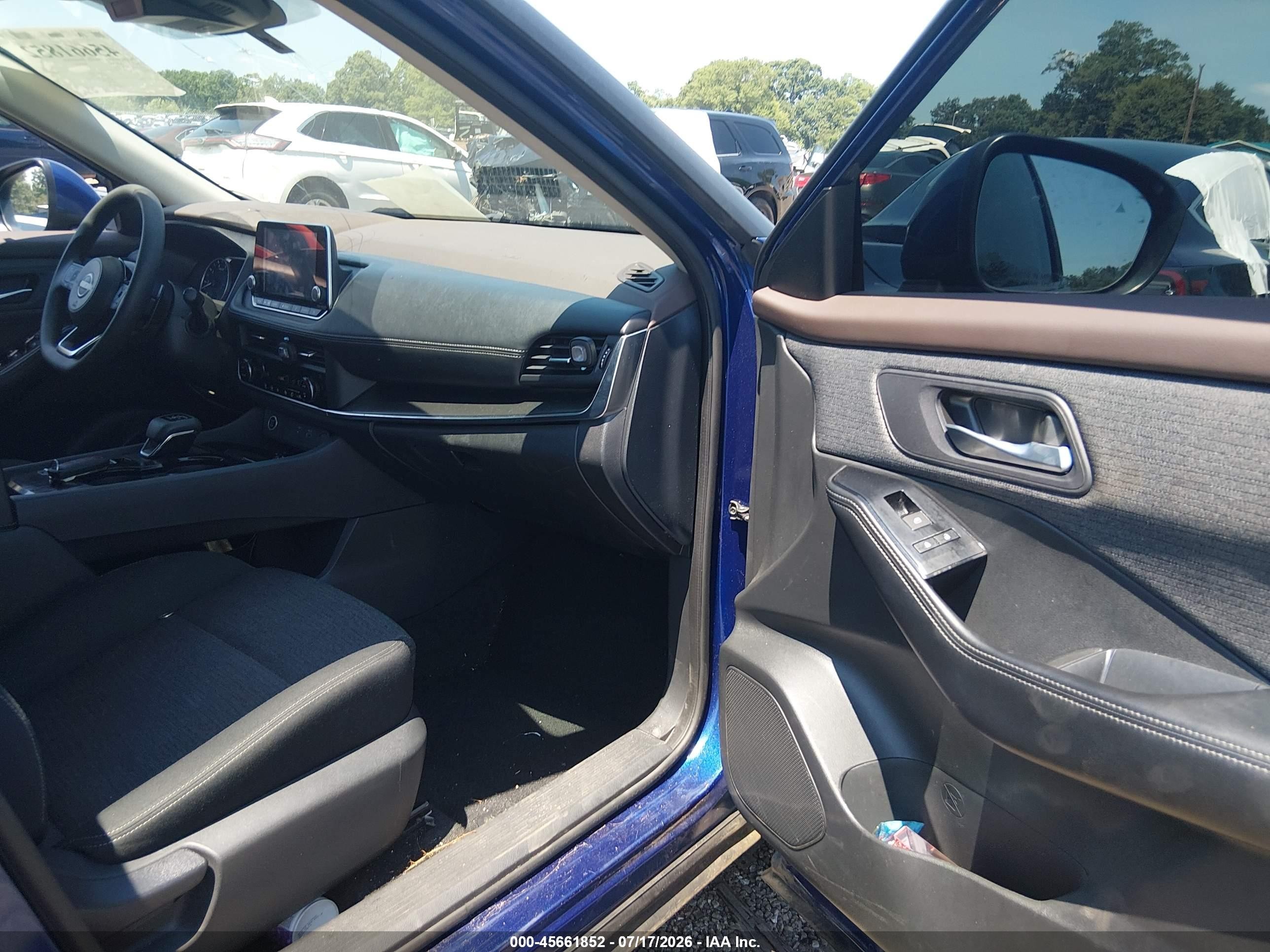 2023 Nissan Rogue Sv Fwd Blue vin: 5N1BT3BA5PC897232