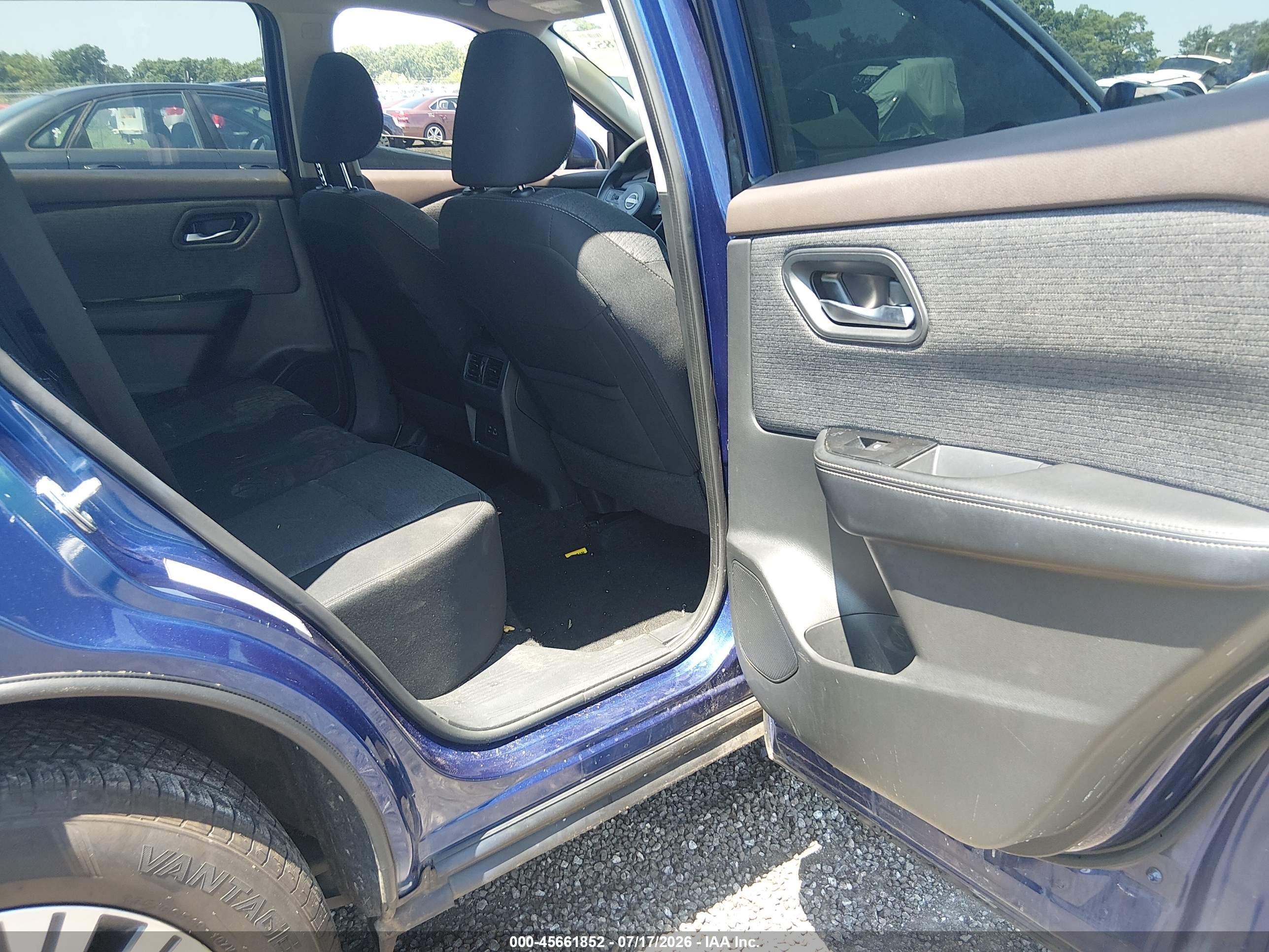 2023 Nissan Rogue Sv Fwd Blue vin: 5N1BT3BA5PC897232
