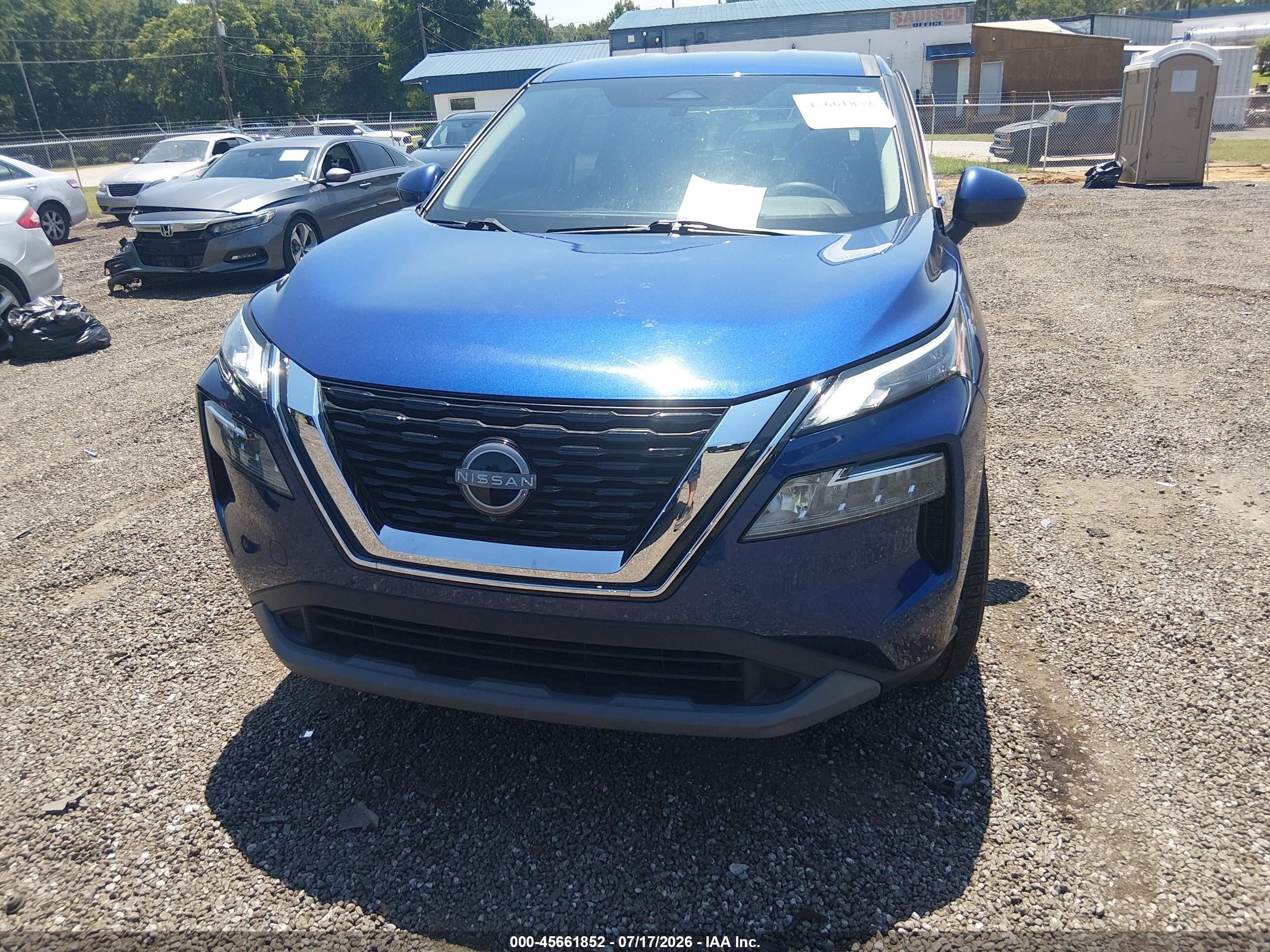 2023 Nissan Rogue Sv Fwd Blue vin: 5N1BT3BA5PC897232