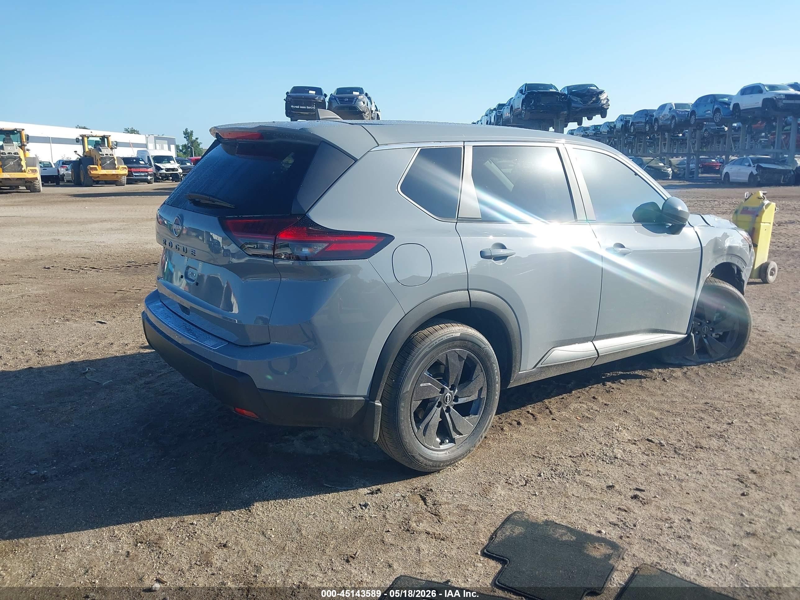 2026 Nissan Rogue Sv Gray vin: 5N1BT3BA5TC815719