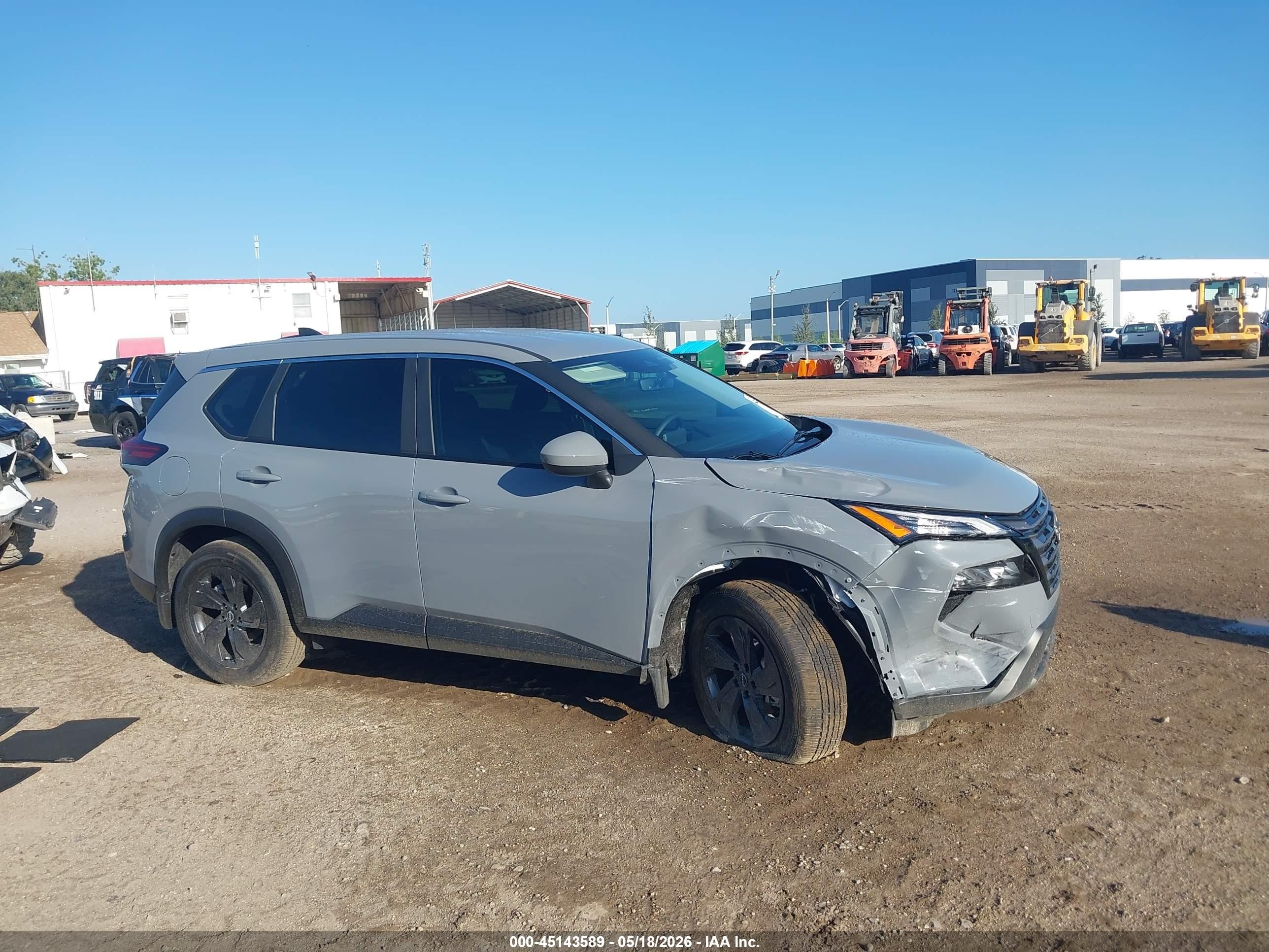 2026 Nissan Rogue Sv Gray vin: 5N1BT3BA5TC815719