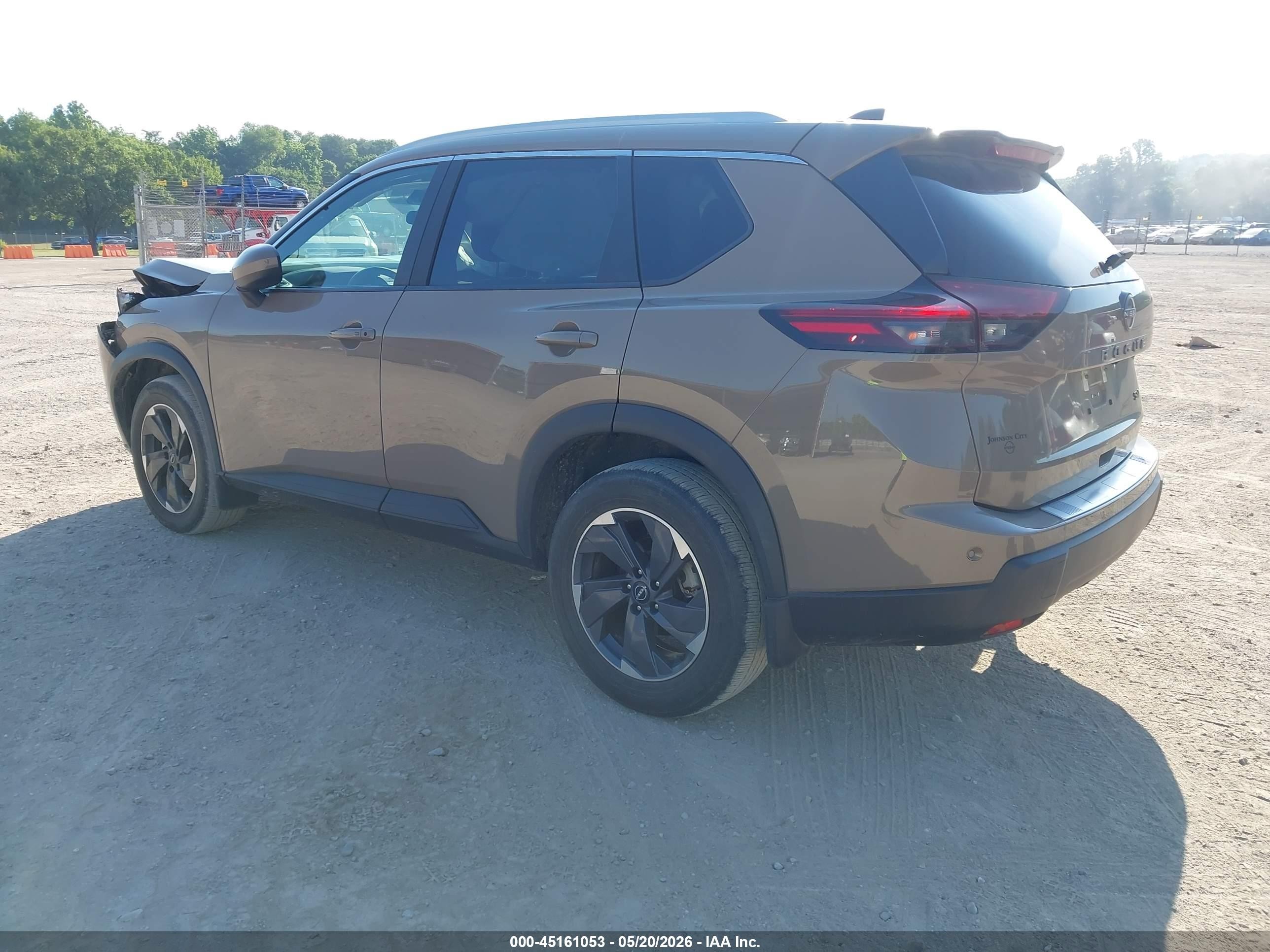 2024 Nissan Rogue Sv Fwd Brown vin: 5N1BT3BA6RC750629