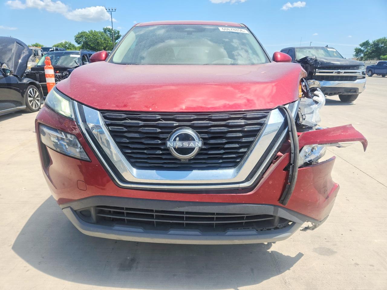 2023 Nissan Rogue Sv Red vin: 5N1BT3BA7PC787511