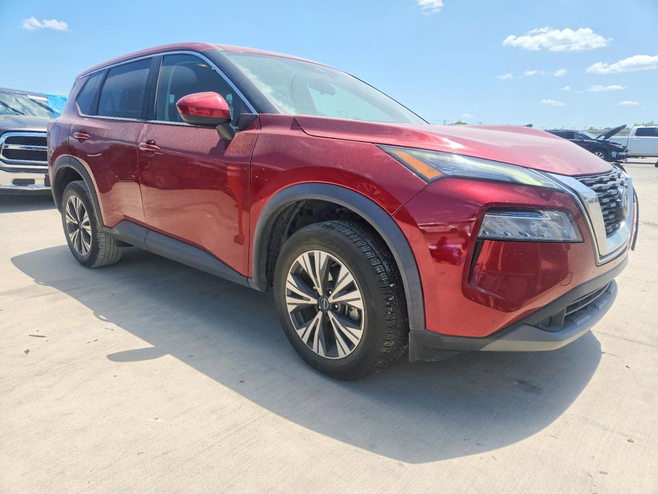 2023 Nissan Rogue Sv Red vin: 5N1BT3BA7PC787511
