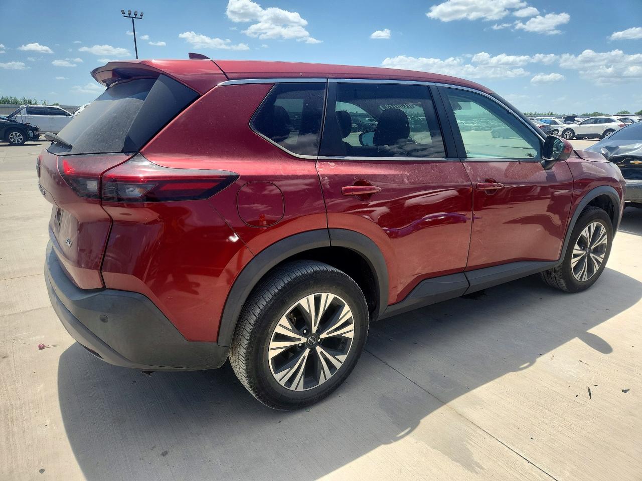 2023 Nissan Rogue Sv Red vin: 5N1BT3BA7PC787511