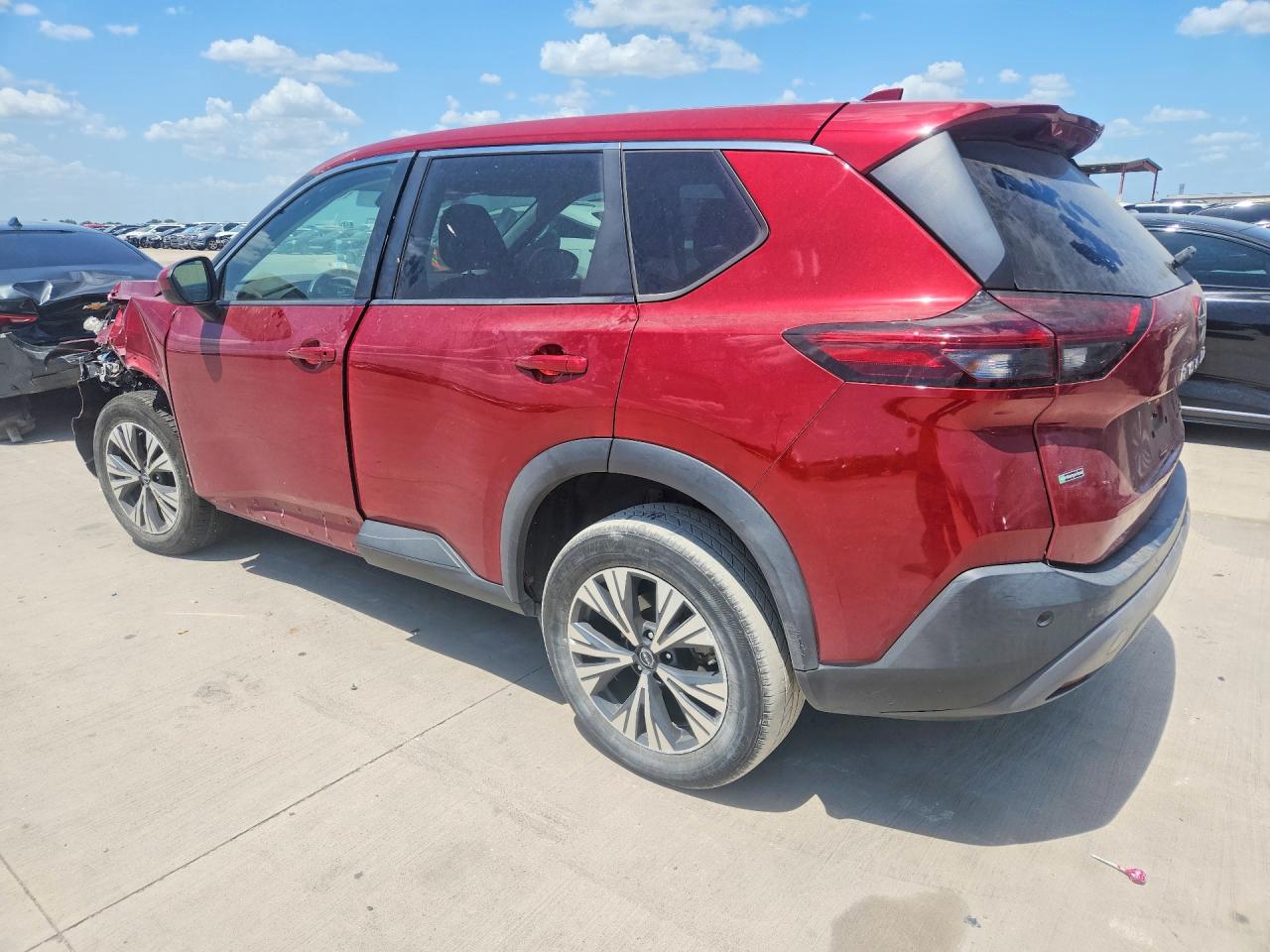 2023 Nissan Rogue Sv Red vin: 5N1BT3BA7PC787511