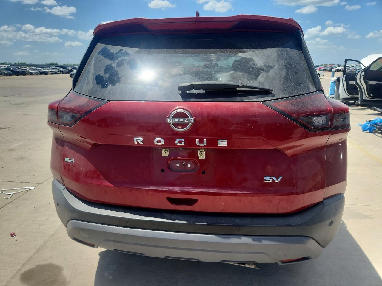 2023 Nissan Rogue Sv Red vin: 5N1BT3BA7PC787511
