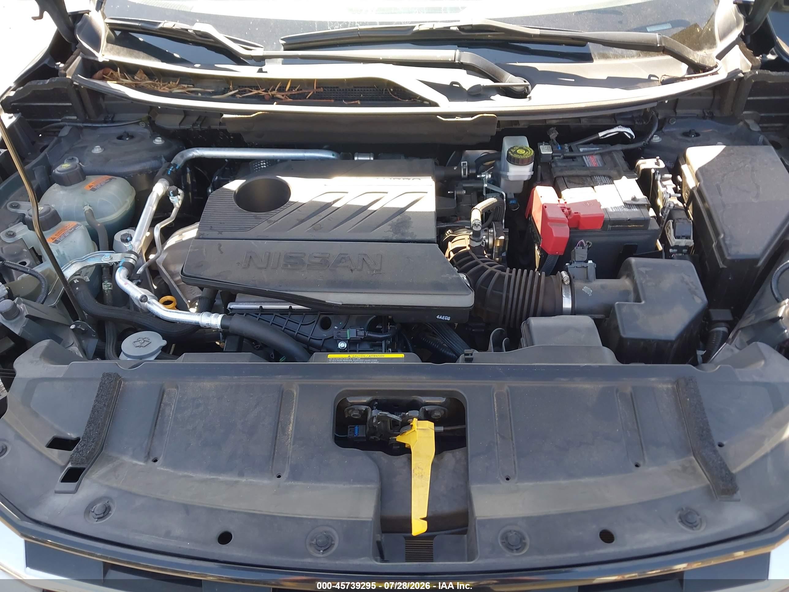 2024 Nissan Rogue Sv Fwd Black vin: 5N1BT3BA7RC739932