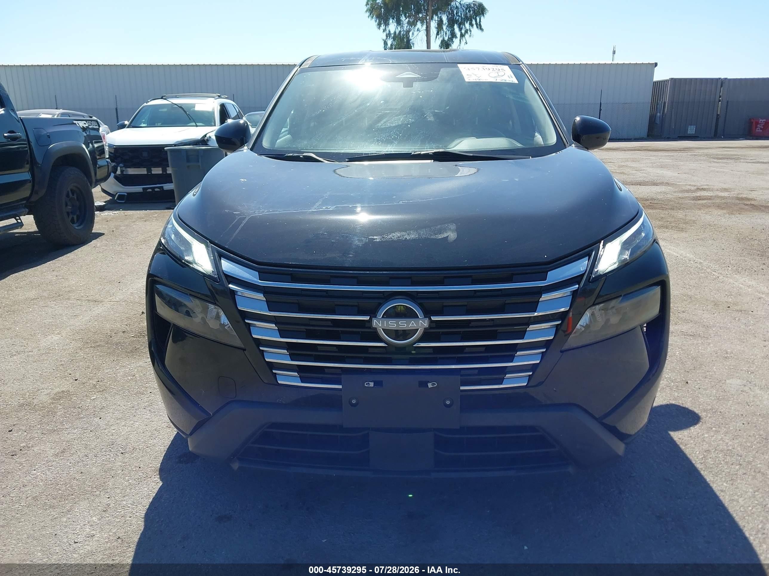 2024 Nissan Rogue Sv Fwd Black vin: 5N1BT3BA7RC739932