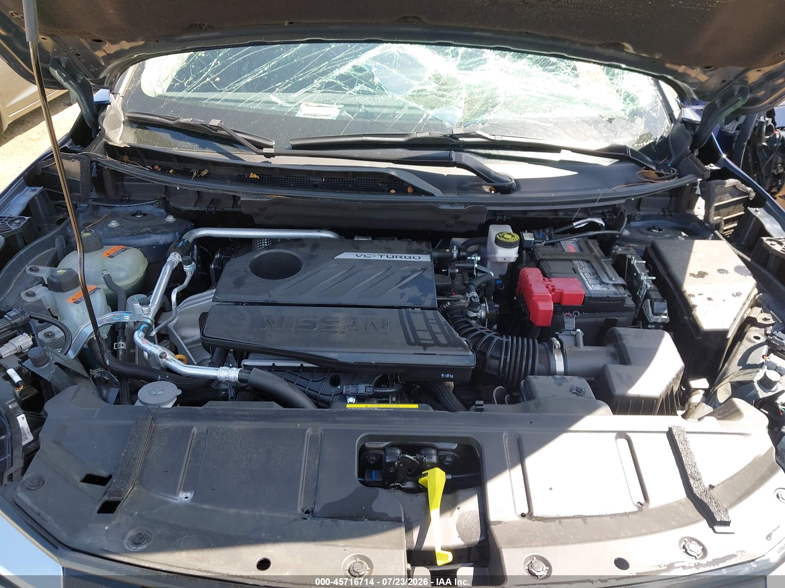 2025 Nissan Rogue Sv Fwd Синий vin: 5N1BT3BA7SC871126