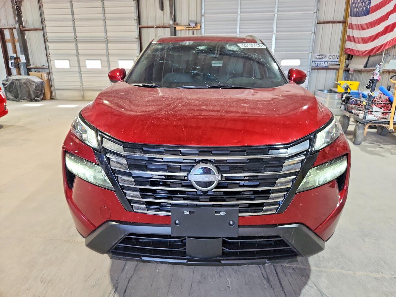 2026 Nissan Rogue Sv Burgundy vin: 5N1BT3BA7TC704055