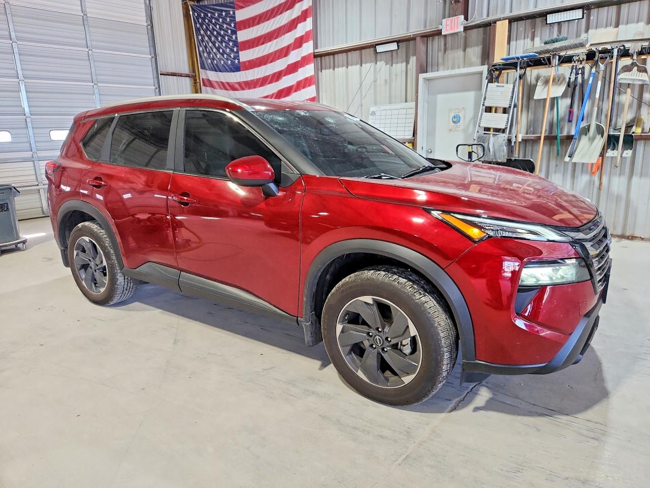 2026 Nissan Rogue Sv Burgundy vin: 5N1BT3BA7TC704055
