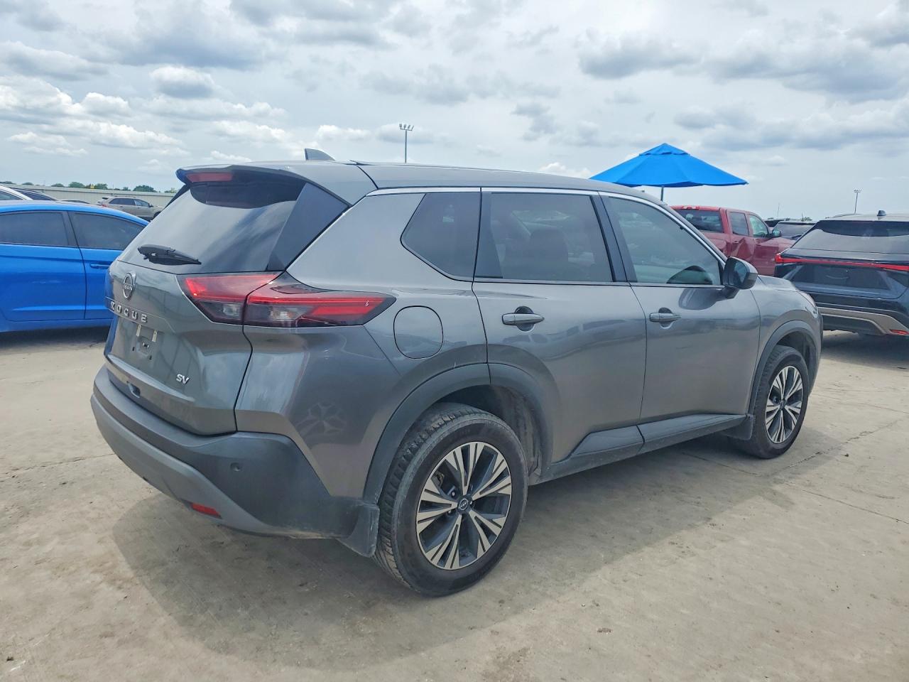 2023 Nissan Rogue Sv Gray vin: 5N1BT3BA8PC819902
