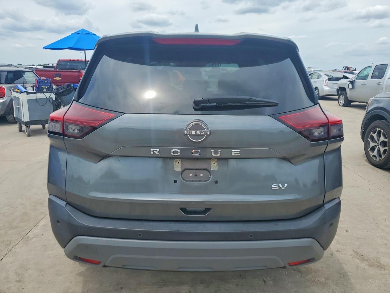 2023 Nissan Rogue Sv Gray vin: 5N1BT3BA8PC819902