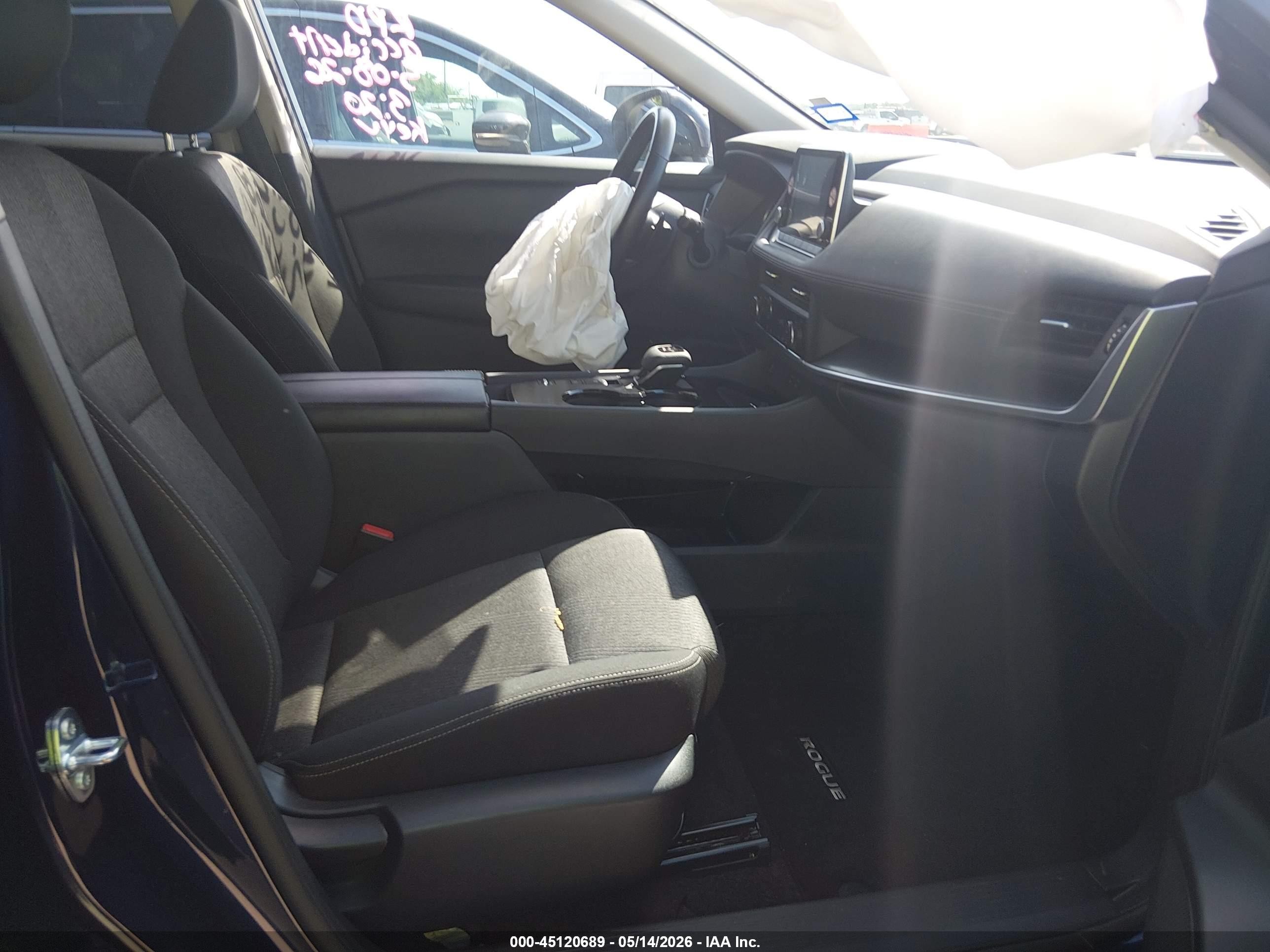 2025 Nissan Rogue Sv Fwd Синий vin: 5N1BT3BA8SC801215