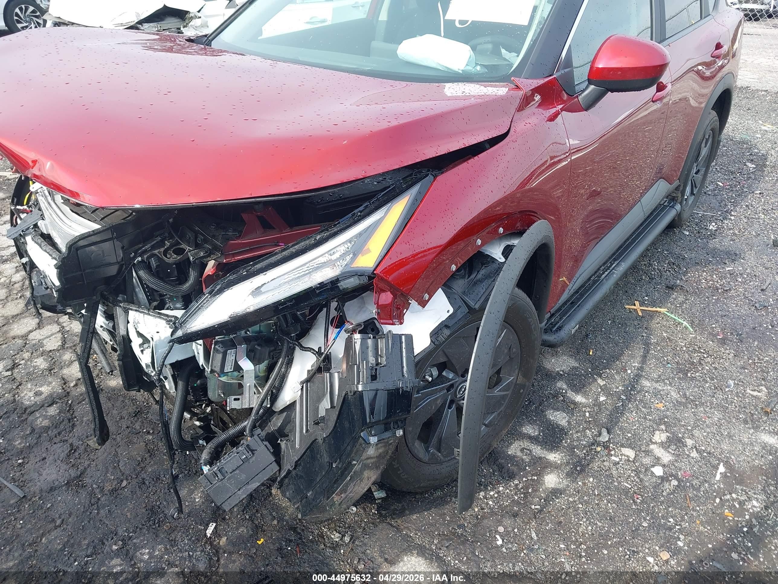 2026 Nissan Rogue Sv Красный vin: 5N1BT3BA9TC741883