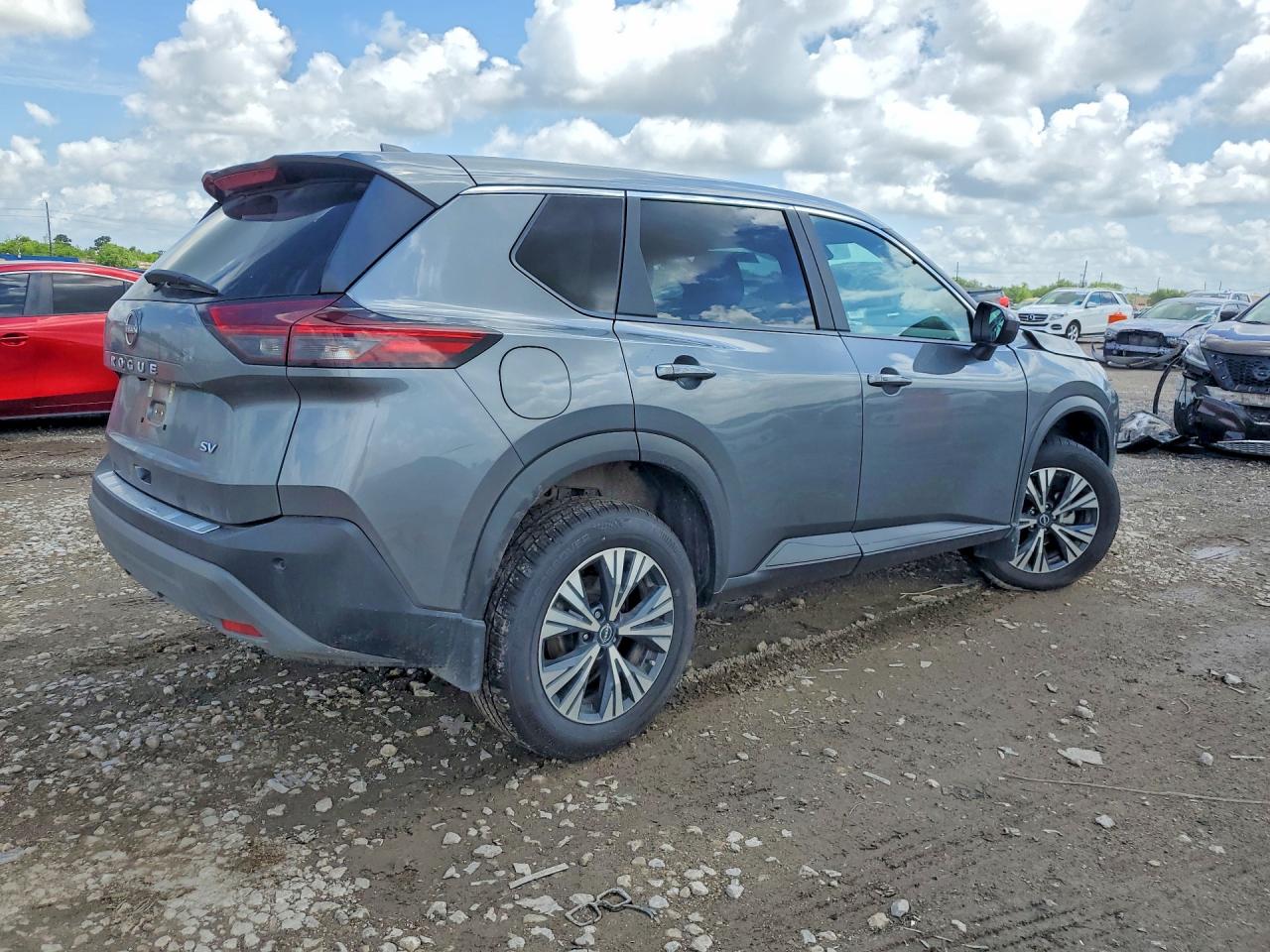2023 Nissan Rogue Sv Серый vin: 5N1BT3BAXPC867630