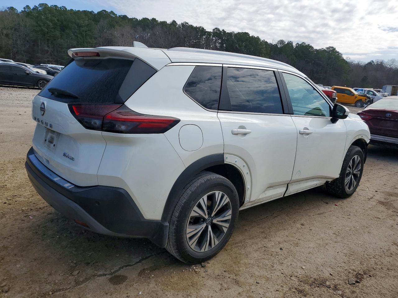 2023 Nissan Rogue Sv White vin: 5N1BT3BB0PC784815