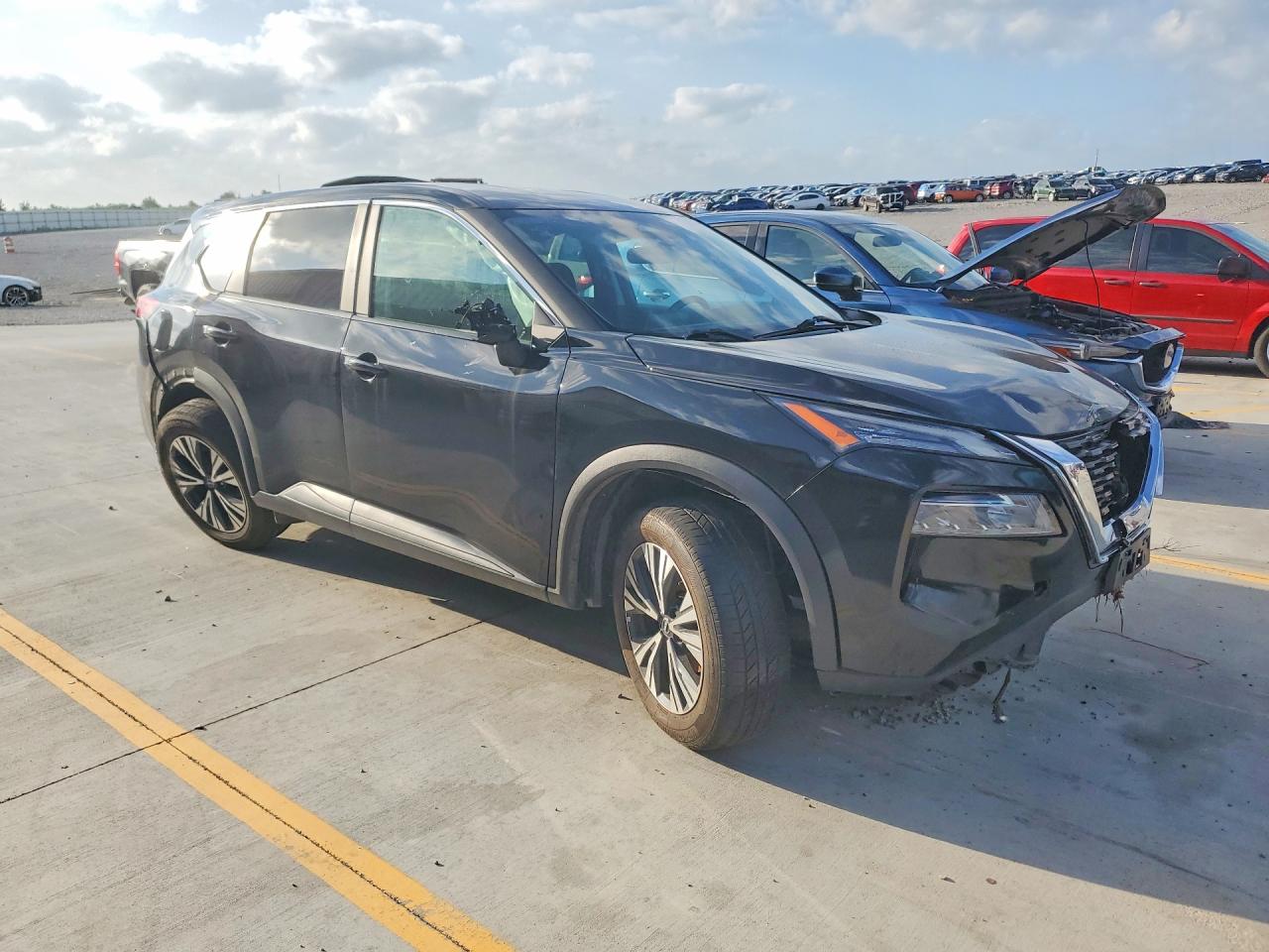 2023 Nissan Rogue Sv Black vin: 5N1BT3BB0PC891637