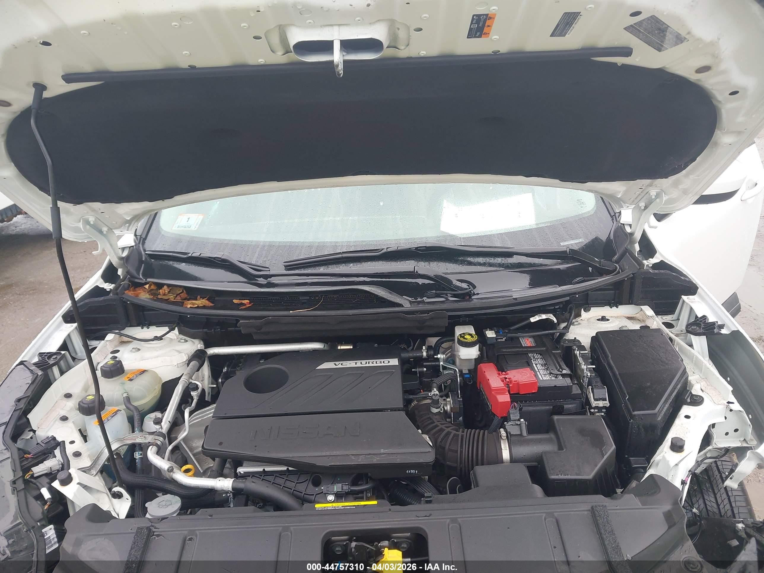 2024 Nissan Rogue Sv Intelligent Awd White vin: 5N1BT3BB0RC736086