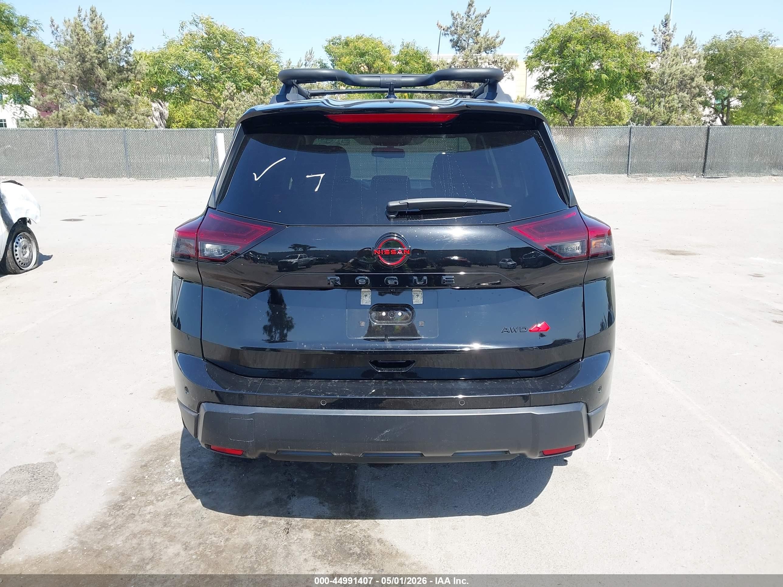 2025 Nissan Rogue Rock Creek Черный vin: 5N1BT3BB0SC781289
