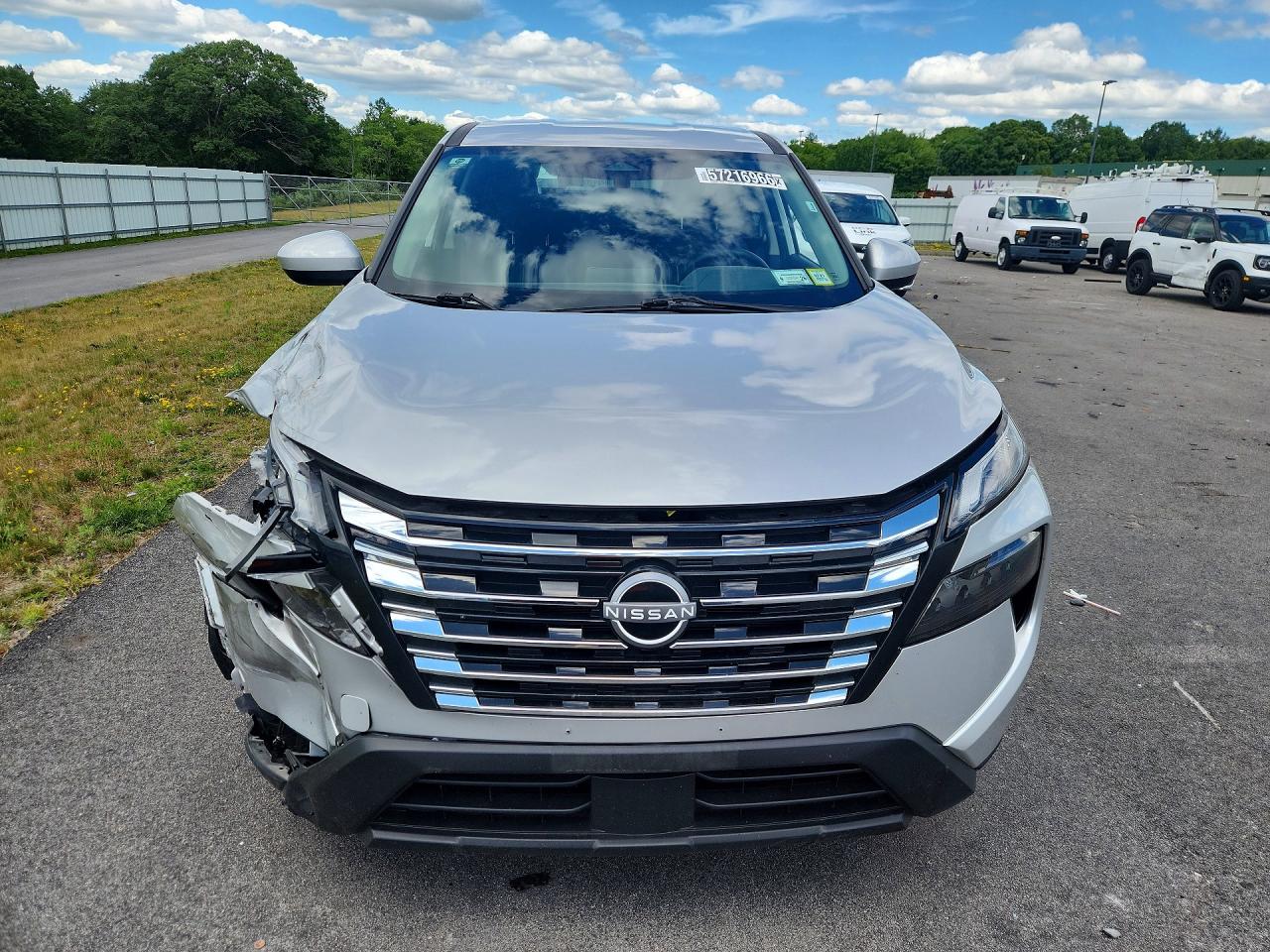 2025 Nissan Rogue Sv Белый vin: 5N1BT3BB1SC808113