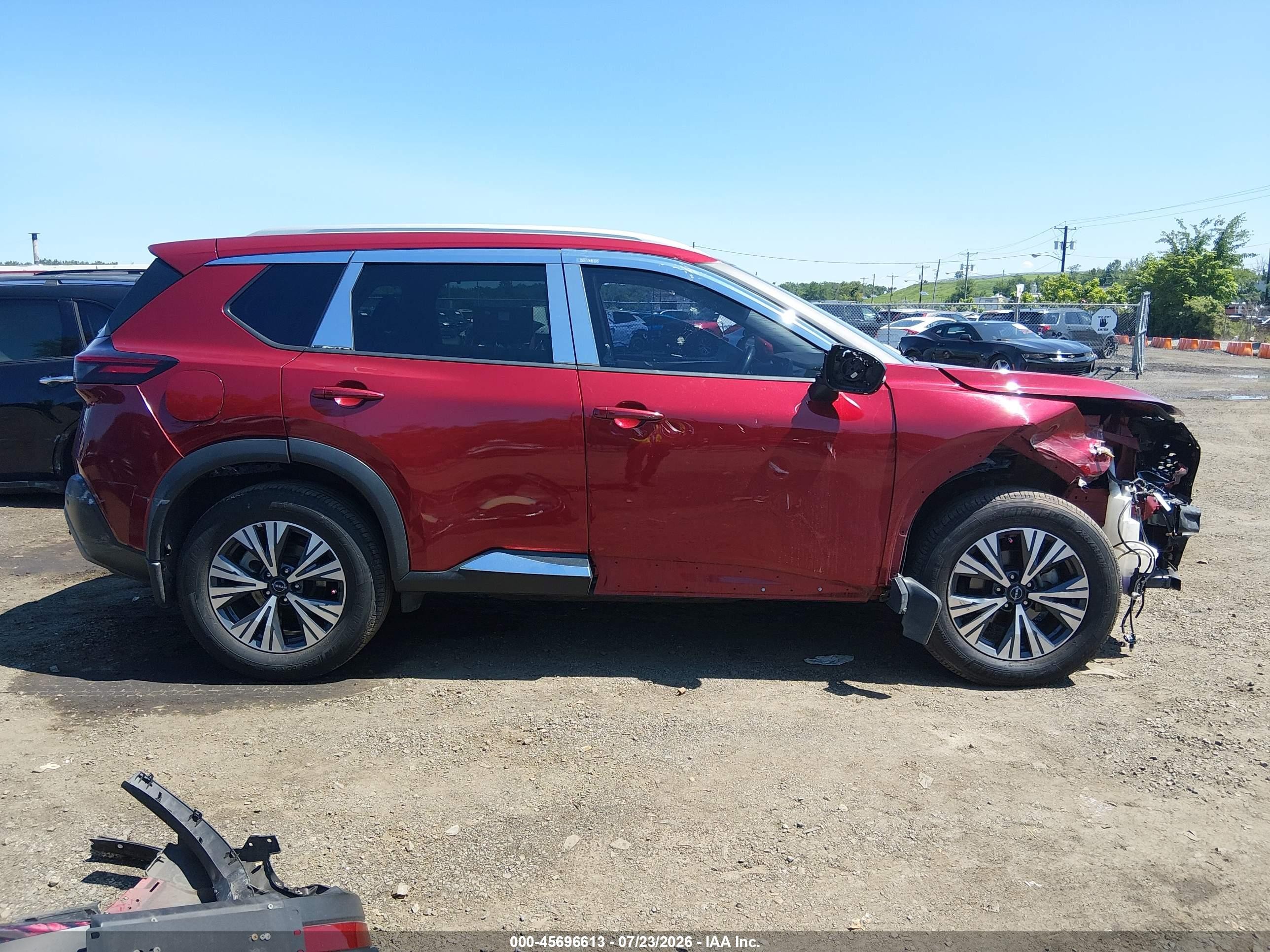 2023 Nissan Rogue Sv Intelligent Awd Red vin: 5N1BT3BB3PC671392
