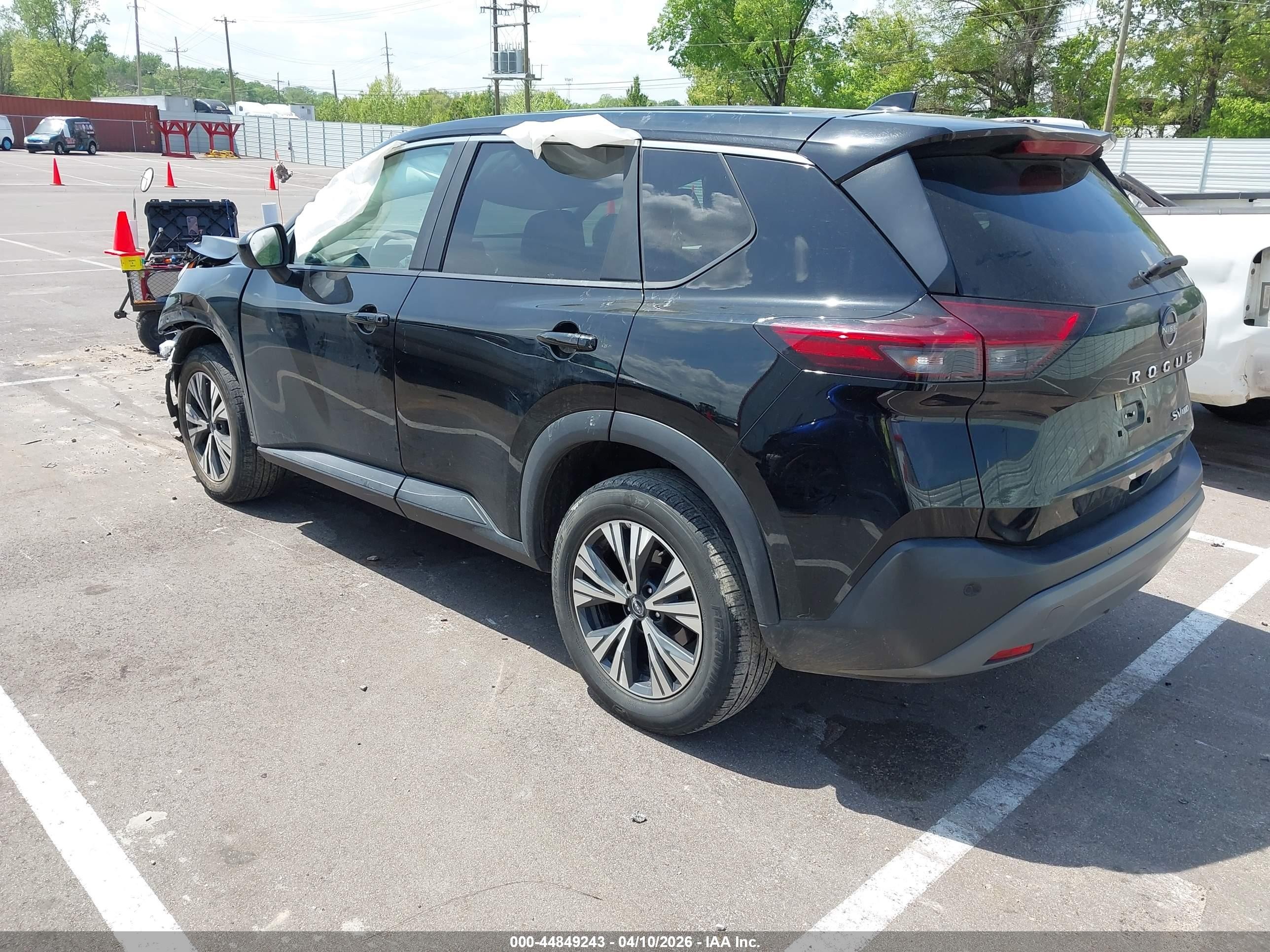 2023 Nissan Rogue Sv Intelligent Awd Black vin: 5N1BT3BB3PC822313