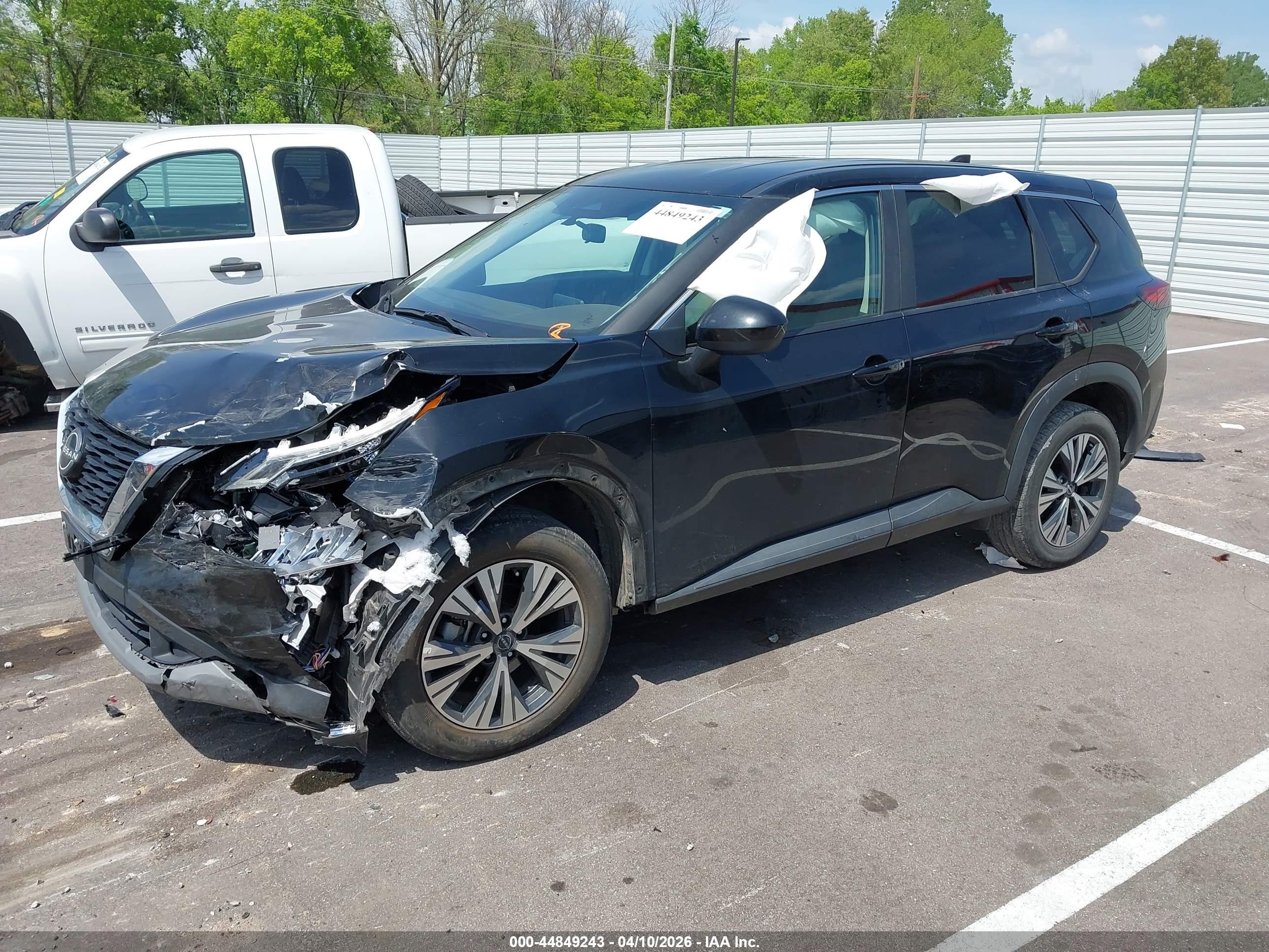 2023 Nissan Rogue Sv Intelligent Awd Black vin: 5N1BT3BB3PC822313
